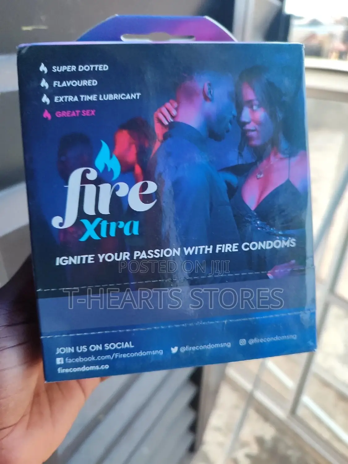 Fire Xtra Condom - A Pack of 3's by 12 Condoms