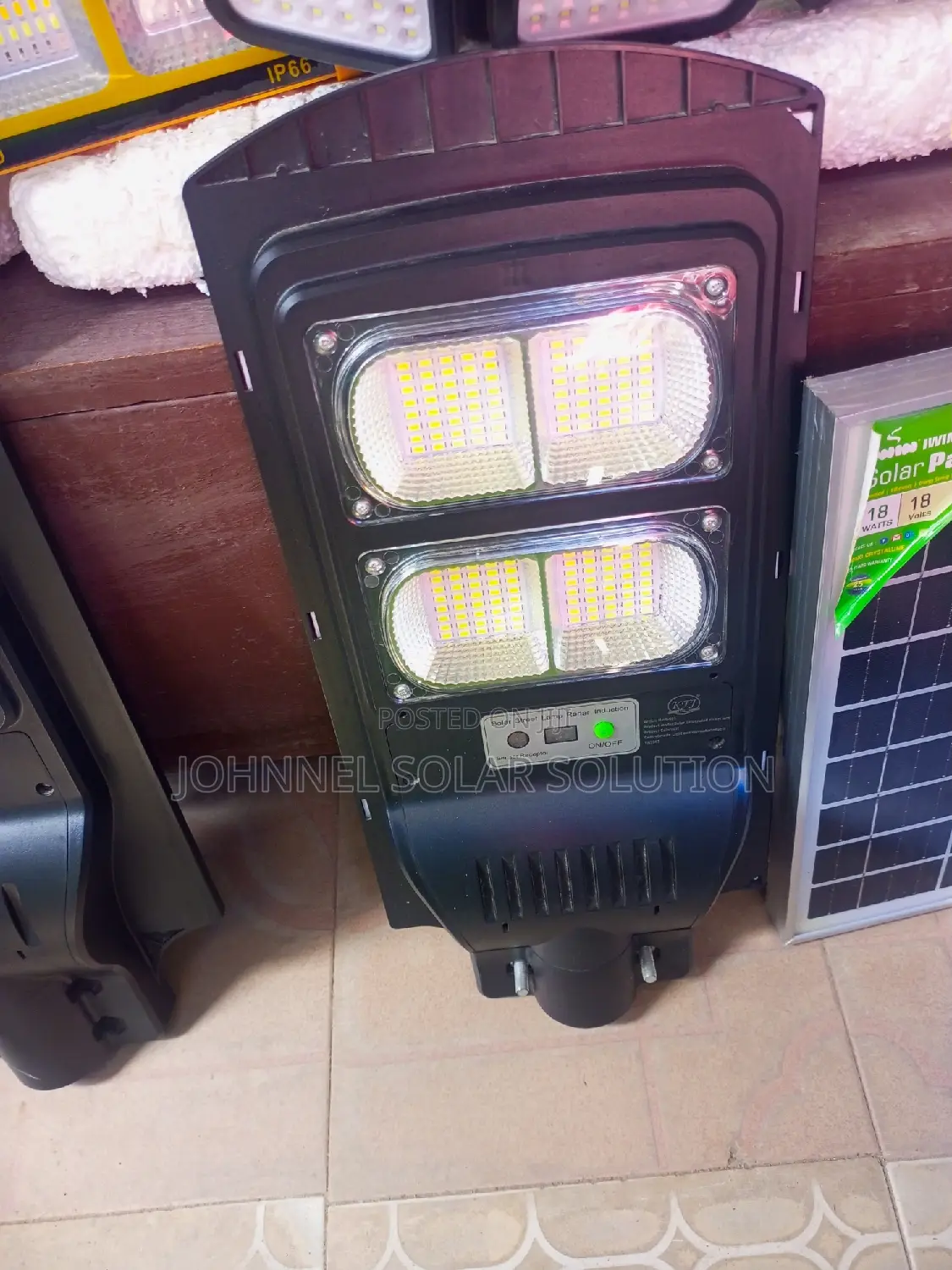 150watt 4eye Solar Street Light