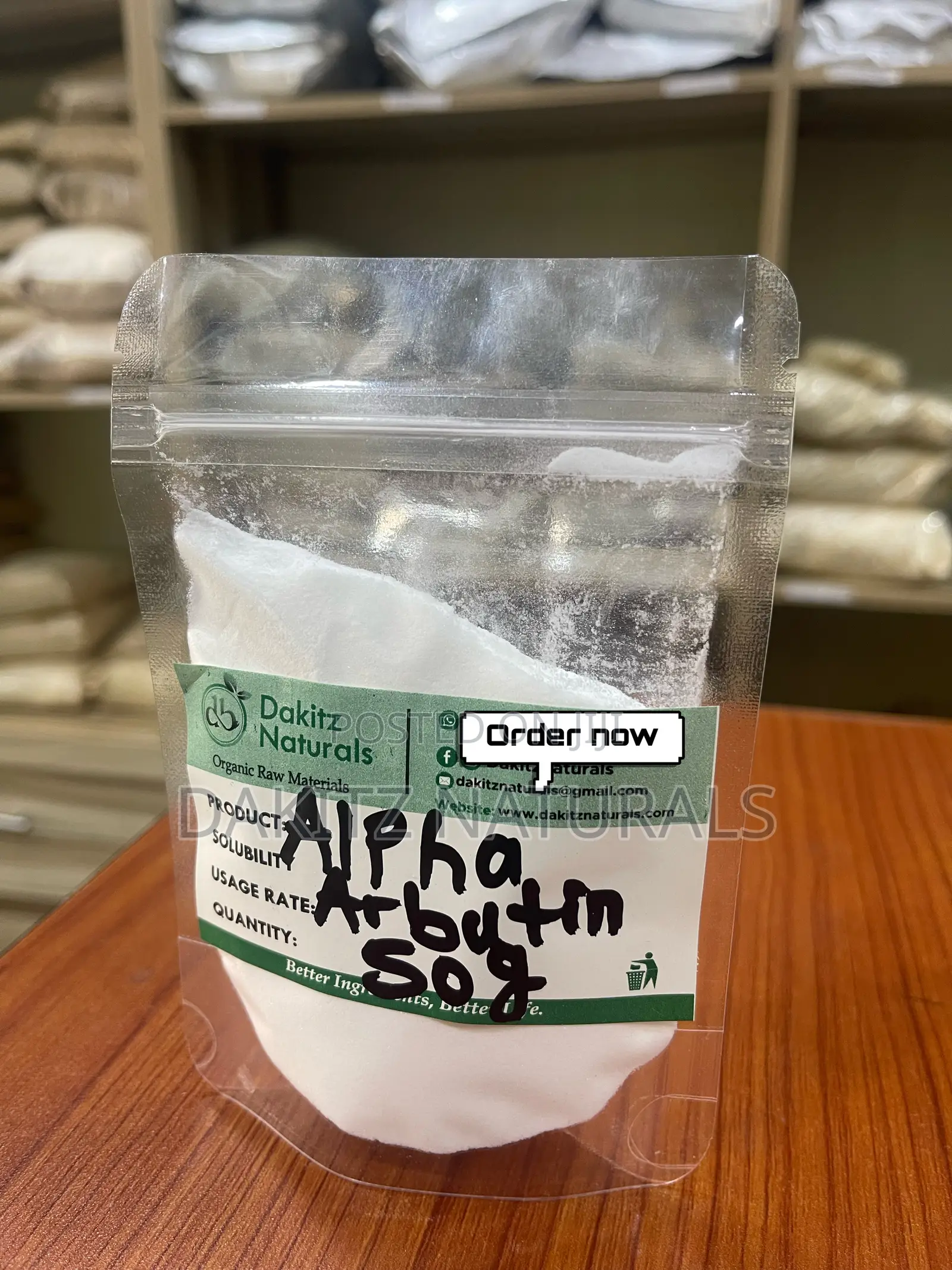 Alpha Arbutin Powder 50g