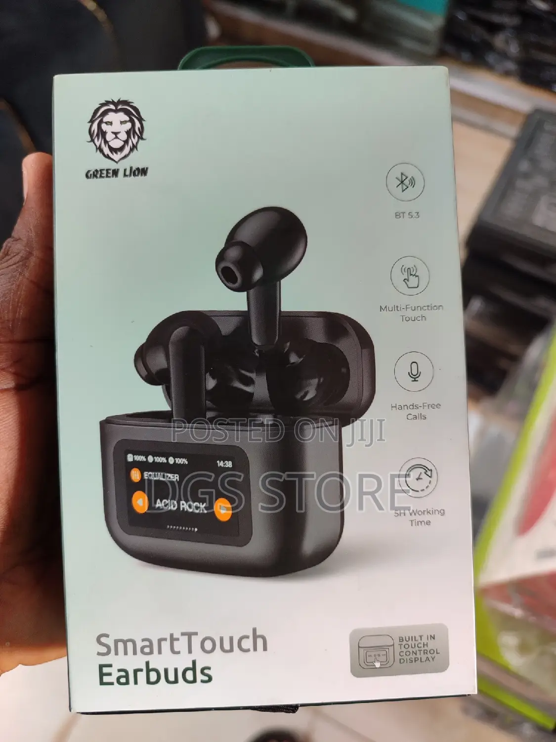 Green Lion Smart Touch Earbuds Bluetooth