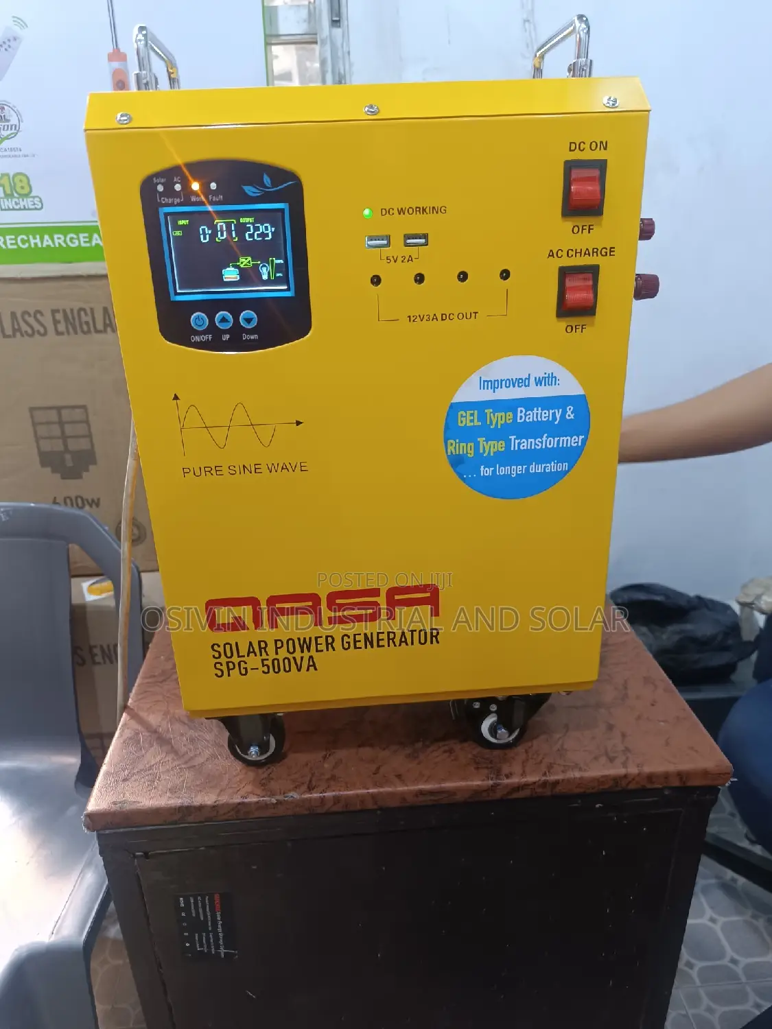 Qasa SPG 500av Solar Generator