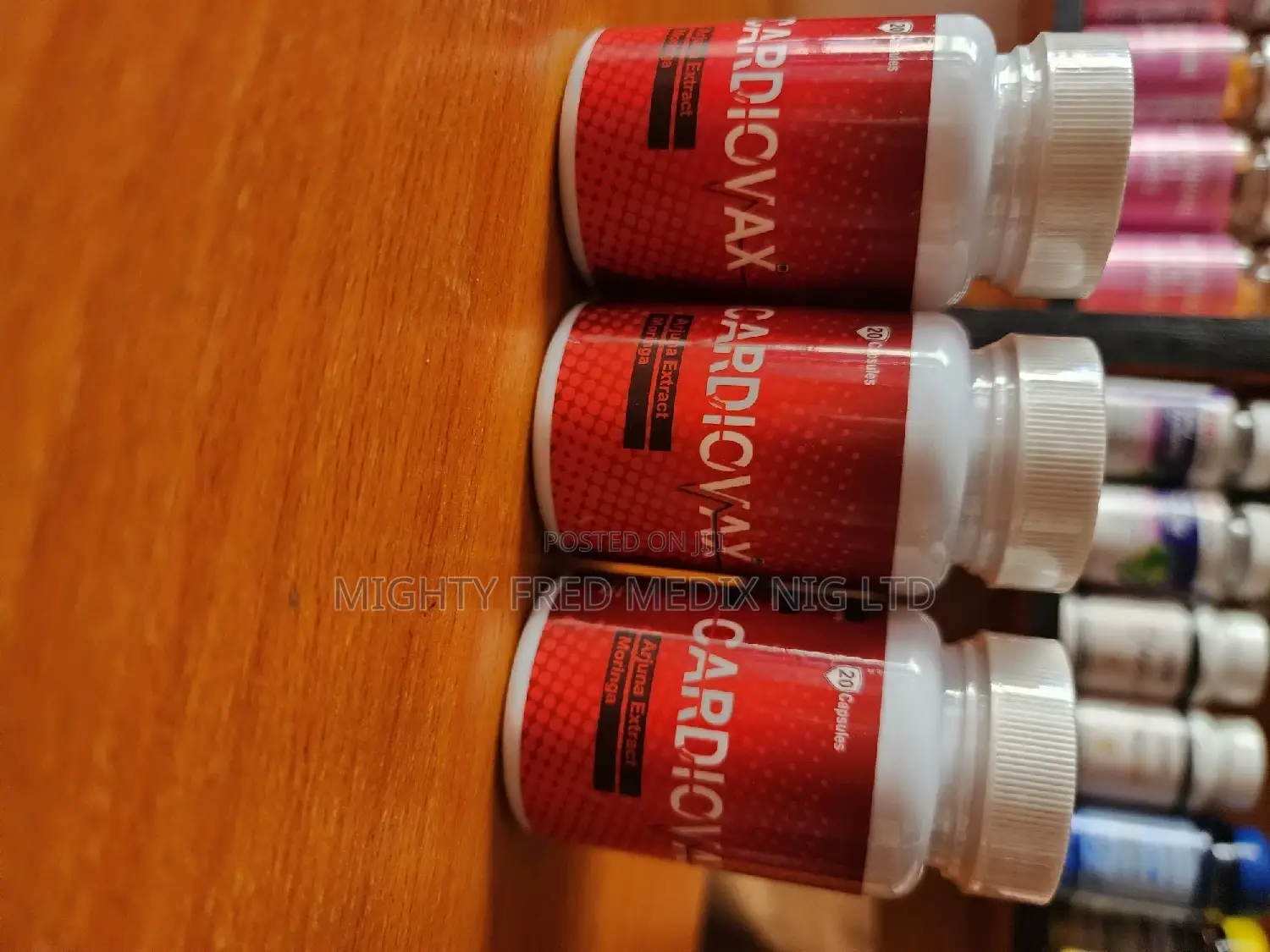 Cardiovax 20 Capsules (Arjuna Extract Moringa)