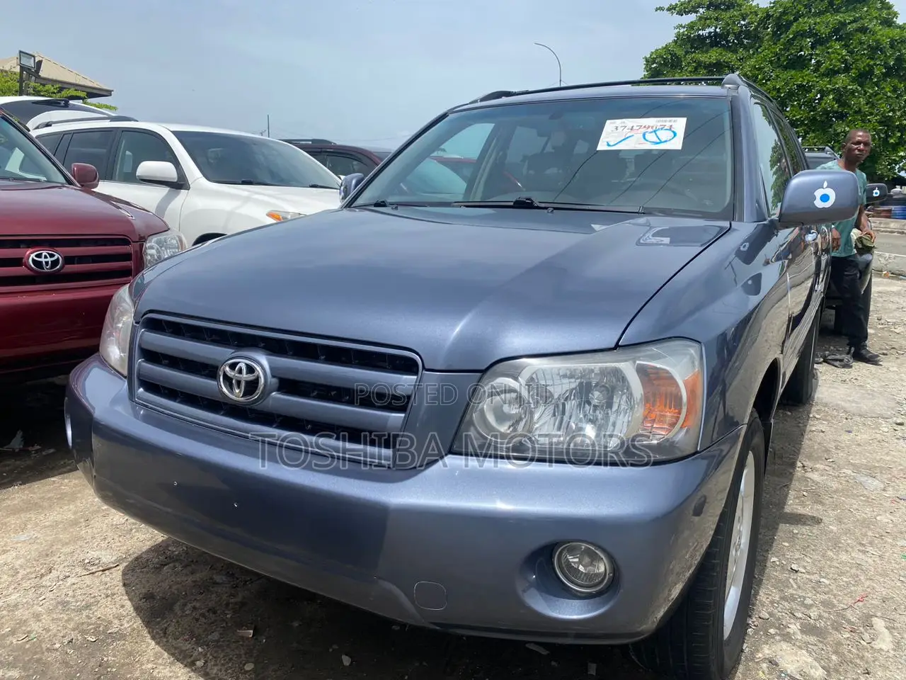 Toyota Highlander Limited V6 4x4 2007 Gray