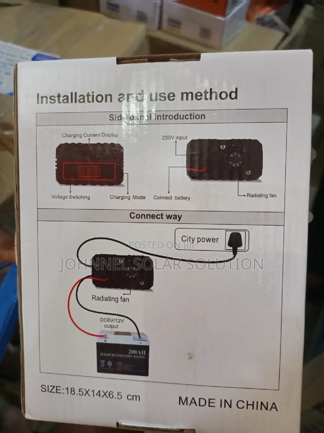 10amp 12V SUOER INTELLIGENT Solar Charger