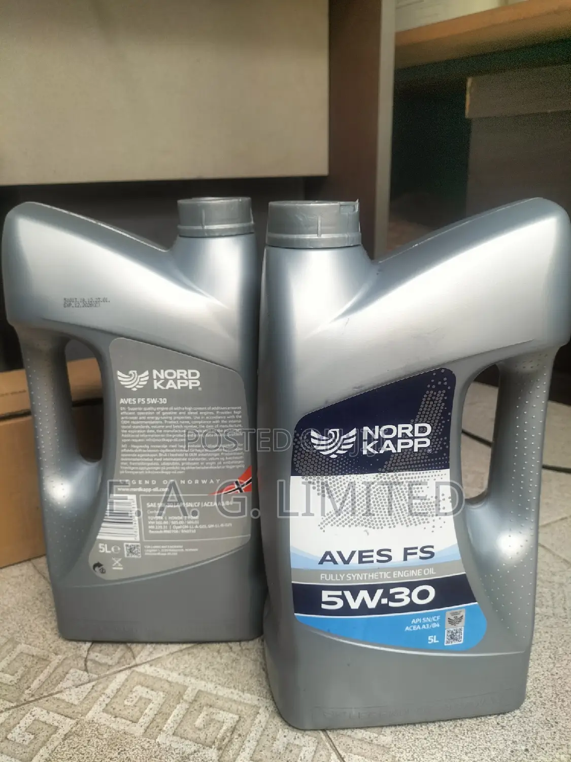 Original 5w-30 Fully Synthetic Engine Oil - 5l Nordkapp