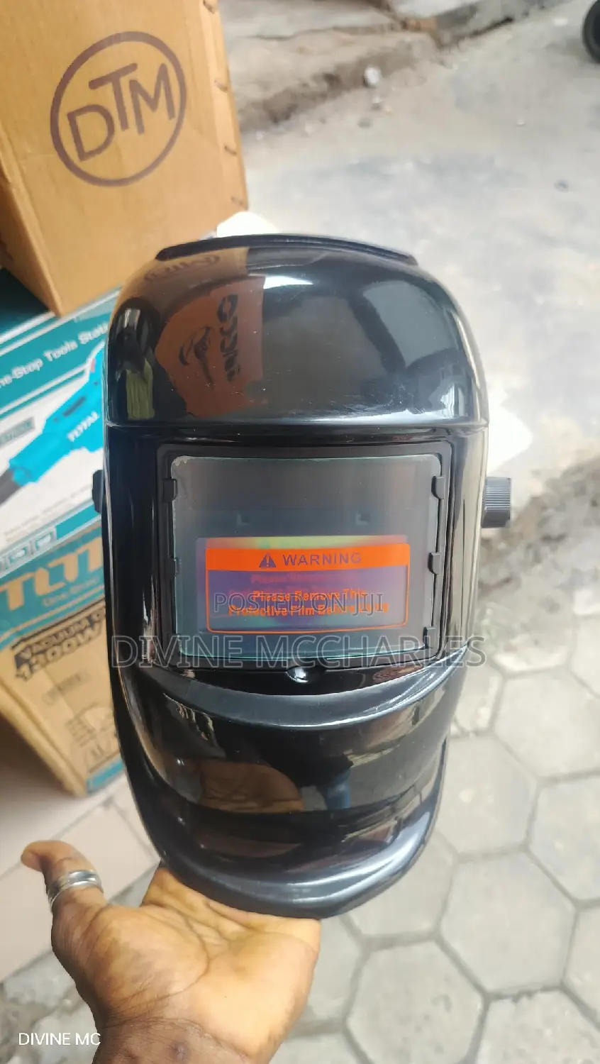 Automatic Dark Helmet