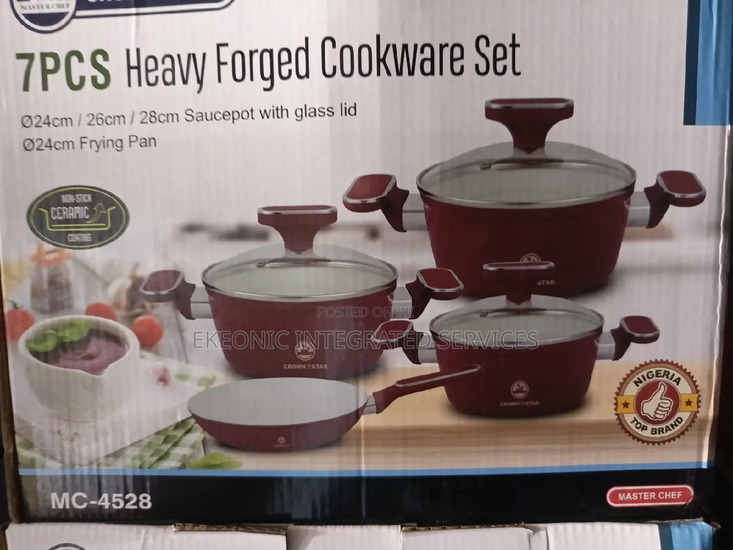 Master Chef Set of Pot With Frying Pan