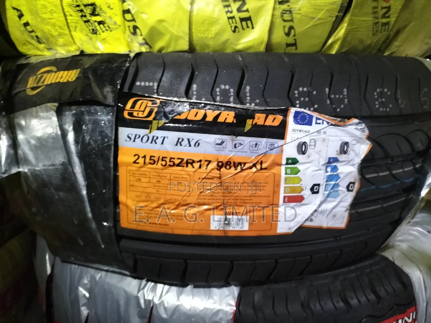 Original Joyroad Tyres 215/55r17