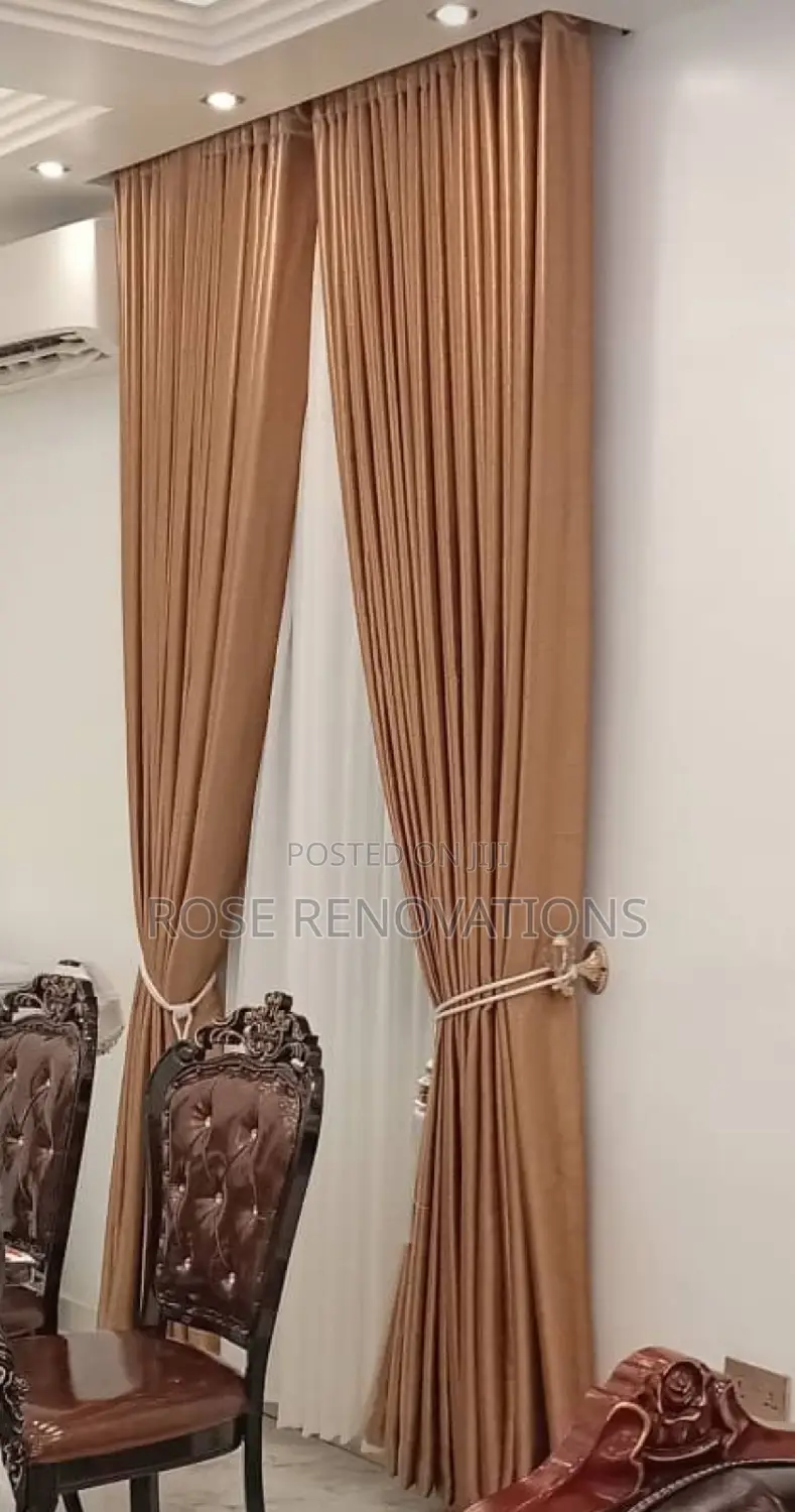 Italian Golden Royal Curtains Per Yard