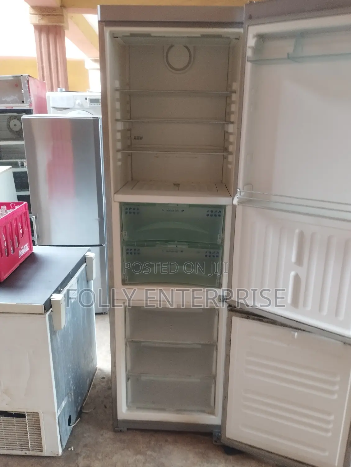 Liebher Stainless Steel Double Door Refrigerator