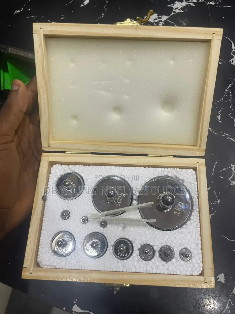 Set of Stainless Test Weight From 1g to 1kg