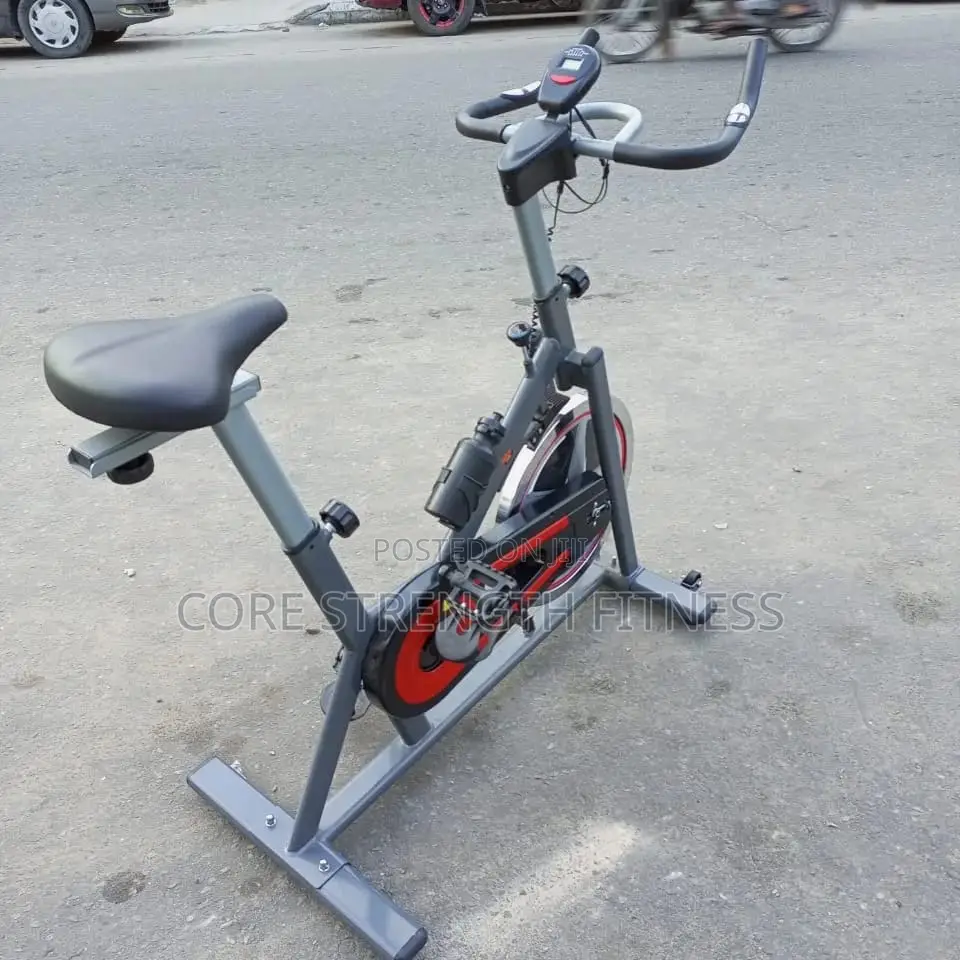 Commercial Powerflex Spin Bike With 20kg Heavy Flywheel