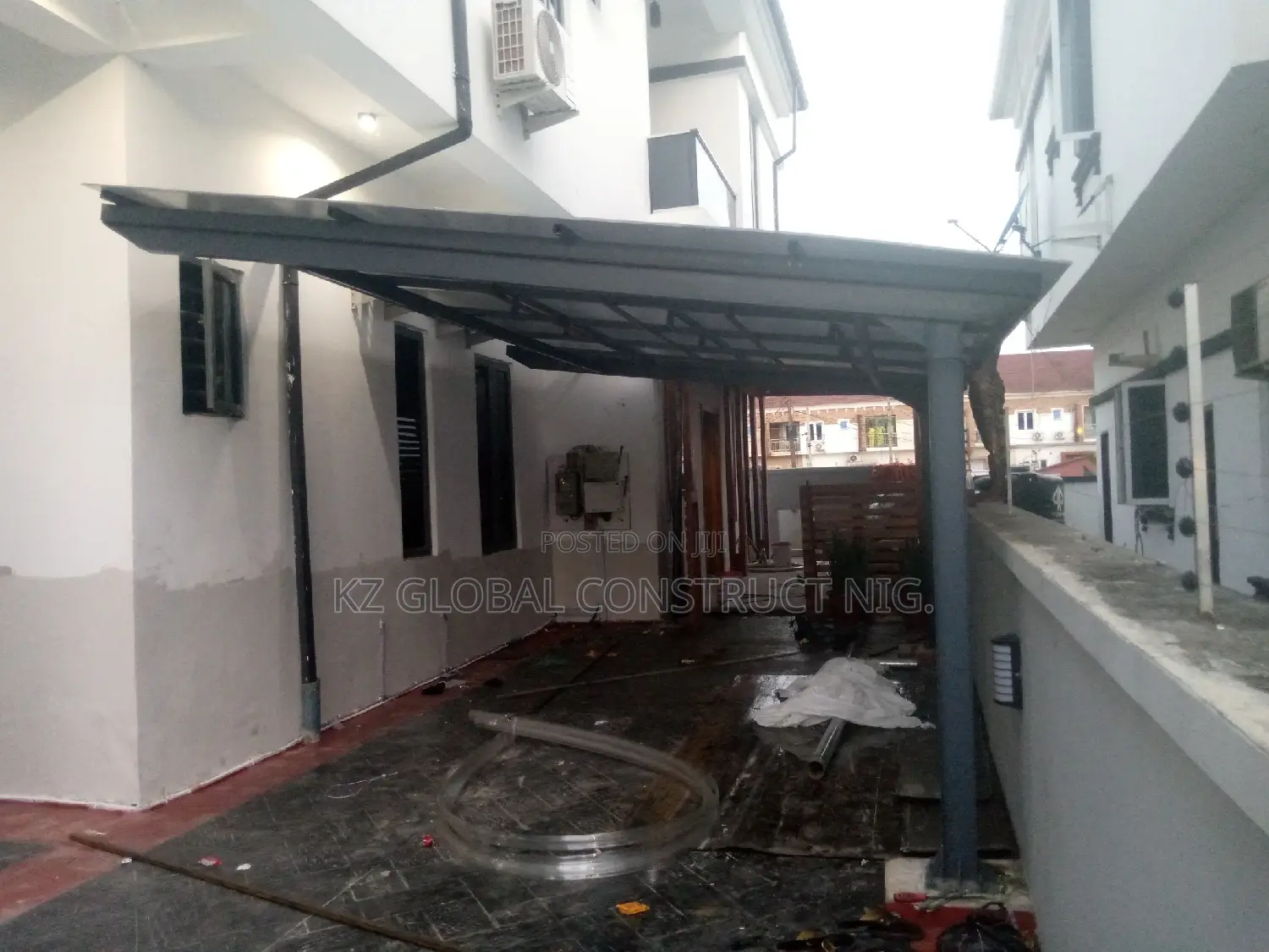 Carport With Danpalon Coverings Series 001