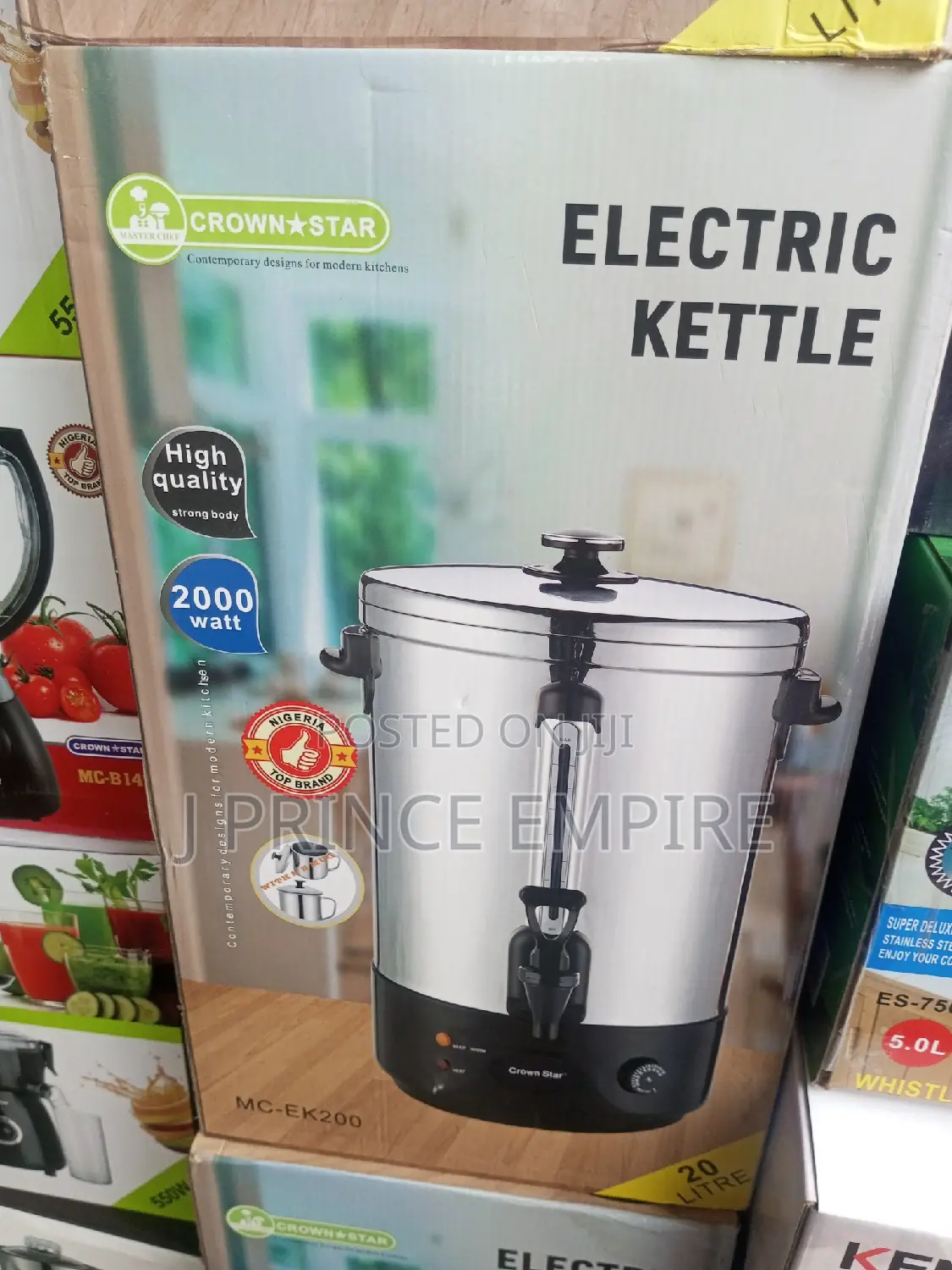 Master Chef Electric Kettle and Dispenser - 15litres