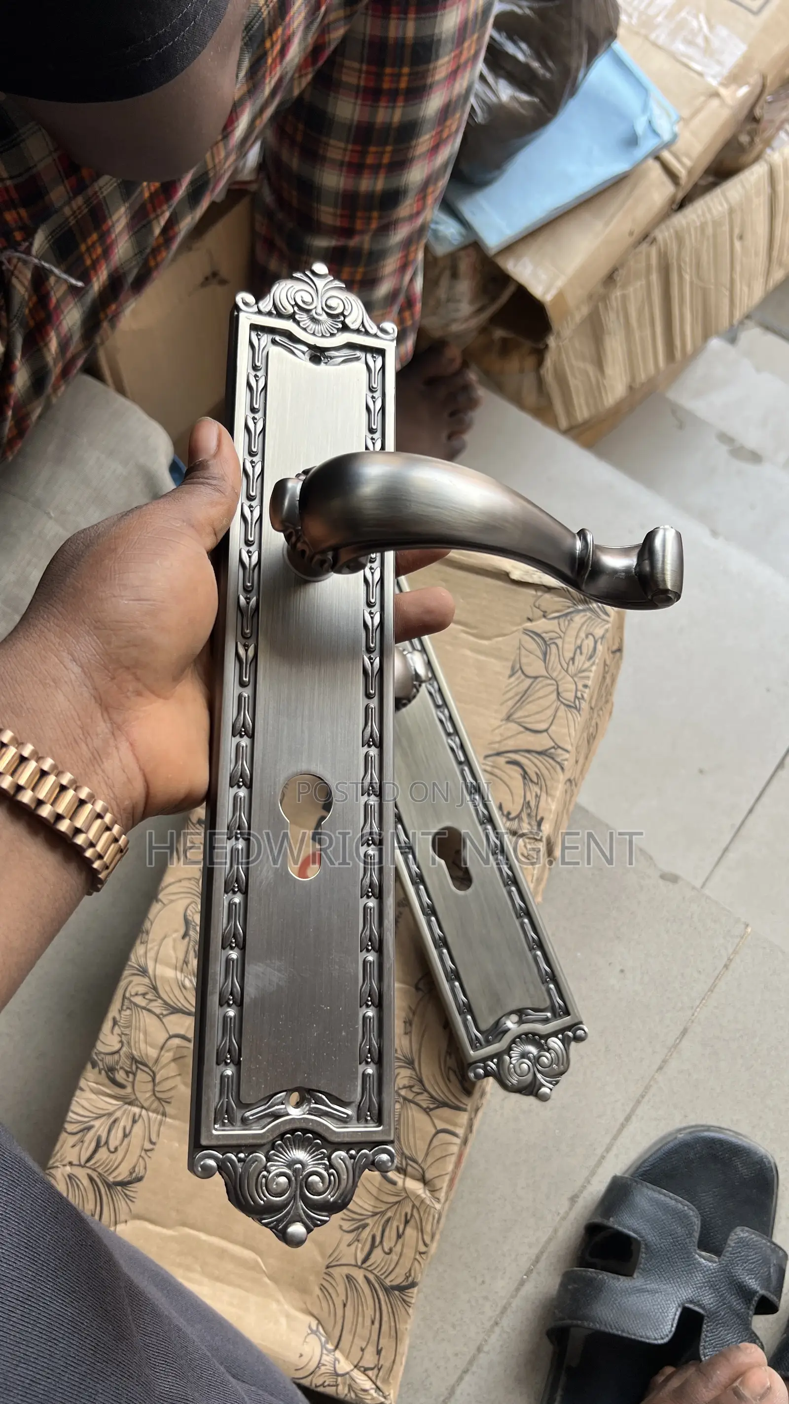 Main Entrance Heavy Duty Security Lock Complete Set