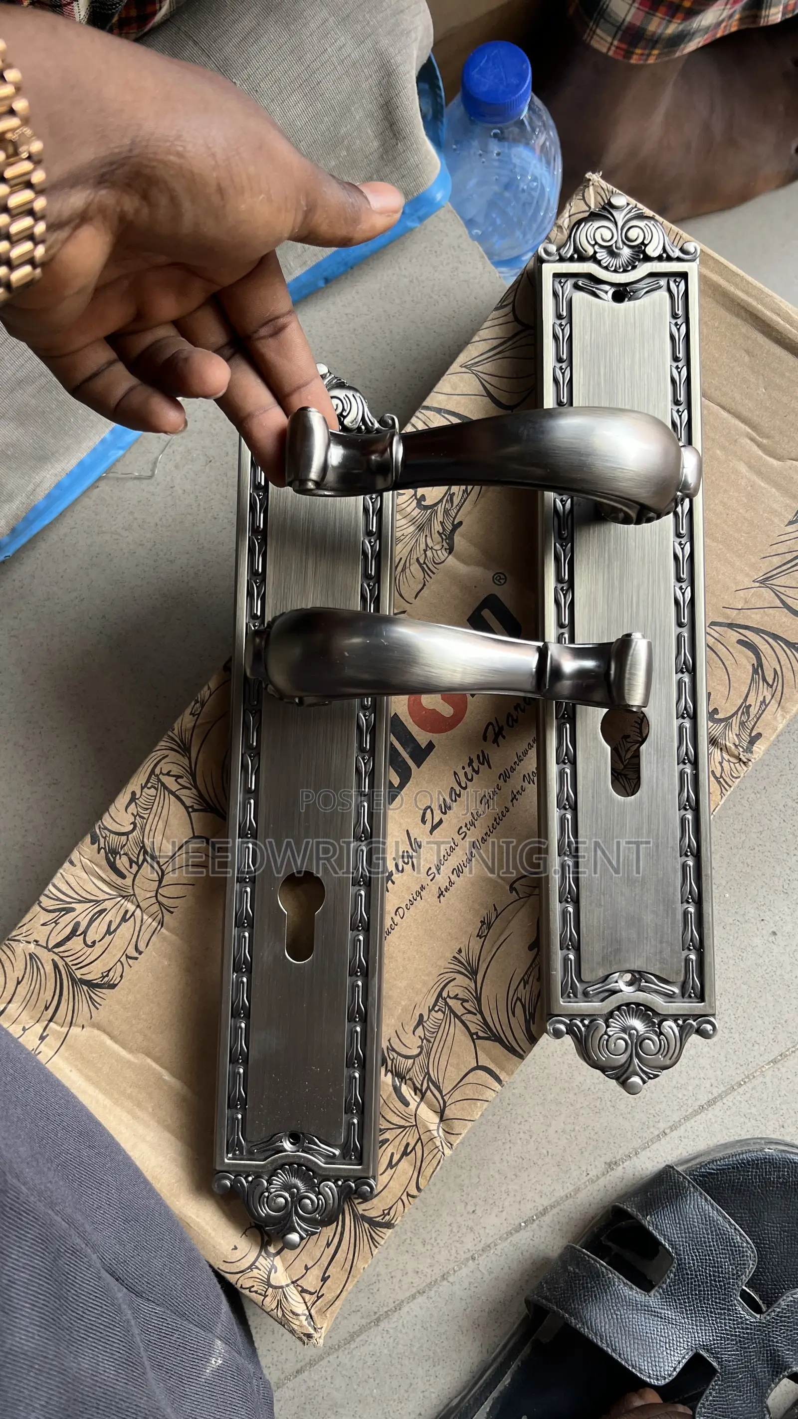 Main Entrance Heavy Duty Security Lock Complete Set