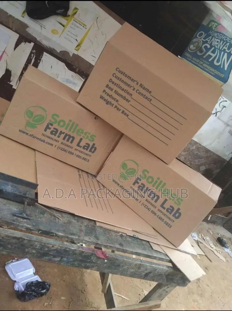 Corrugated Strong Carton Boxes With Branding