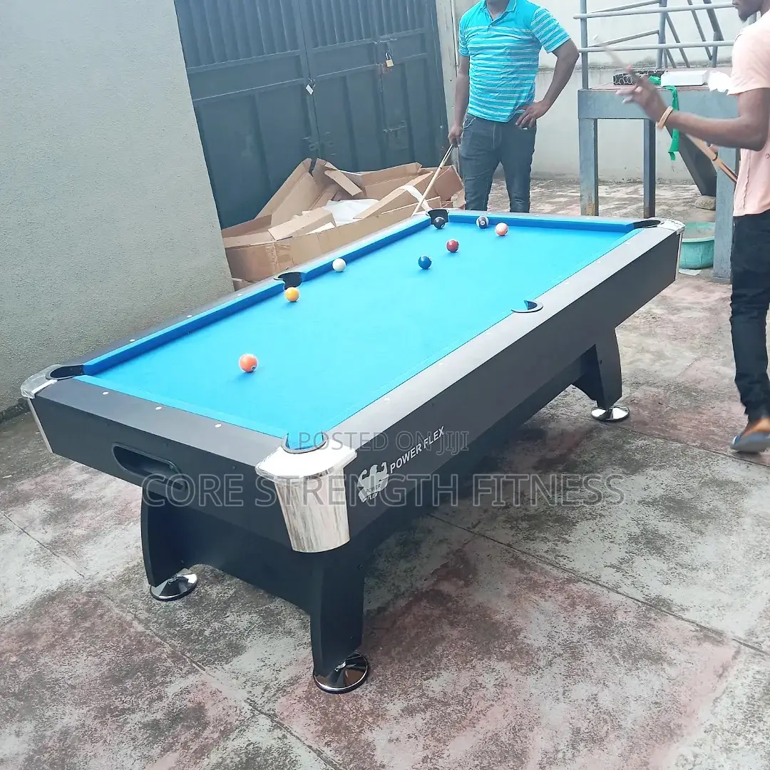 8ft British Foreign Snooker Table With Complete Accessories