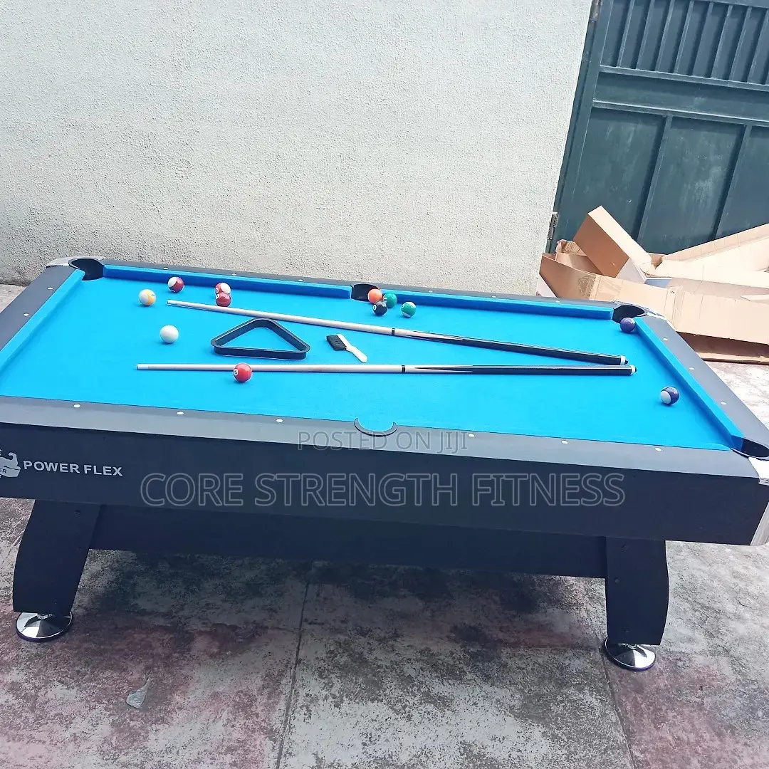 8ft British Foreign Snooker Table With Complete Accessories