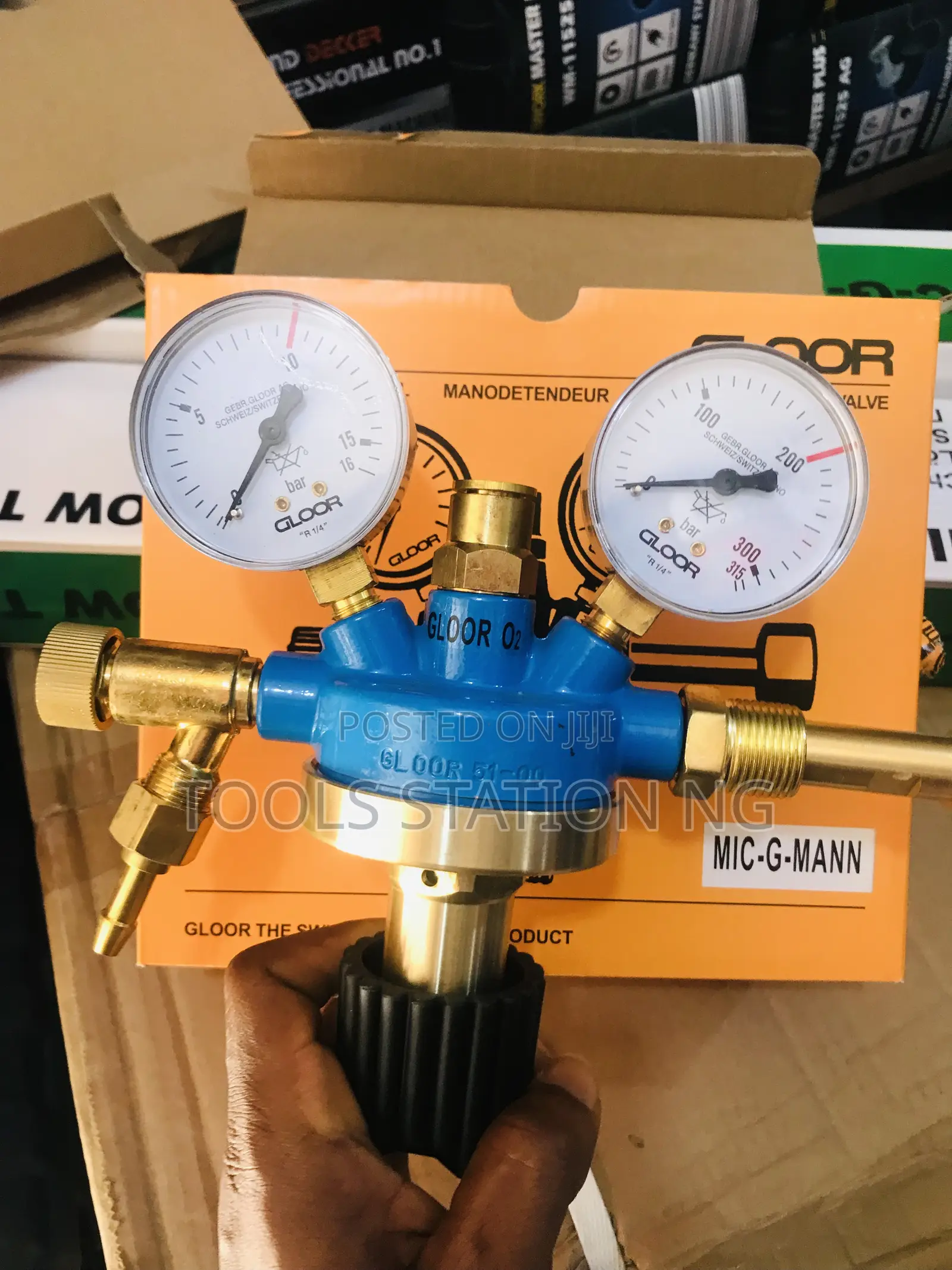 Original Gloor Oxygen Regulator