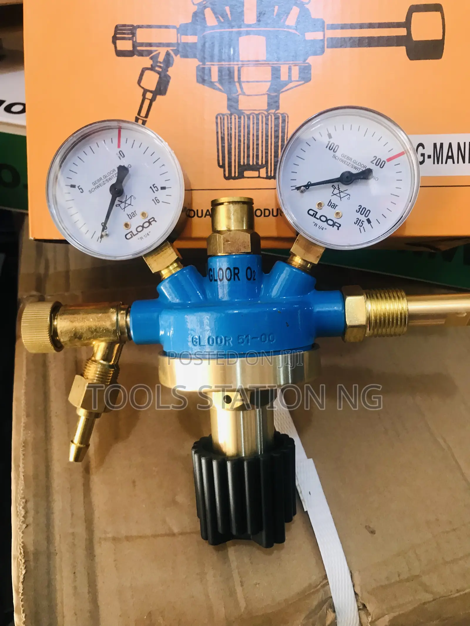 Original Gloor Oxygen Regulator