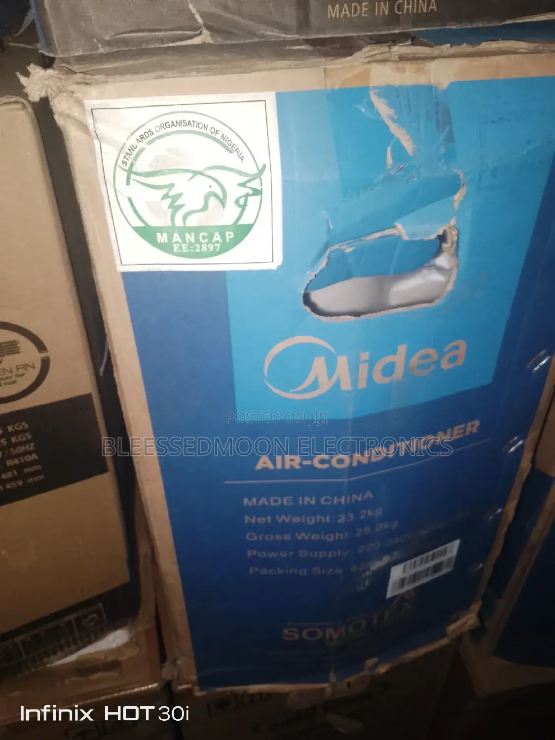 Midea Split Unit Ac Cooper Condenser 3 Yrs Warranty