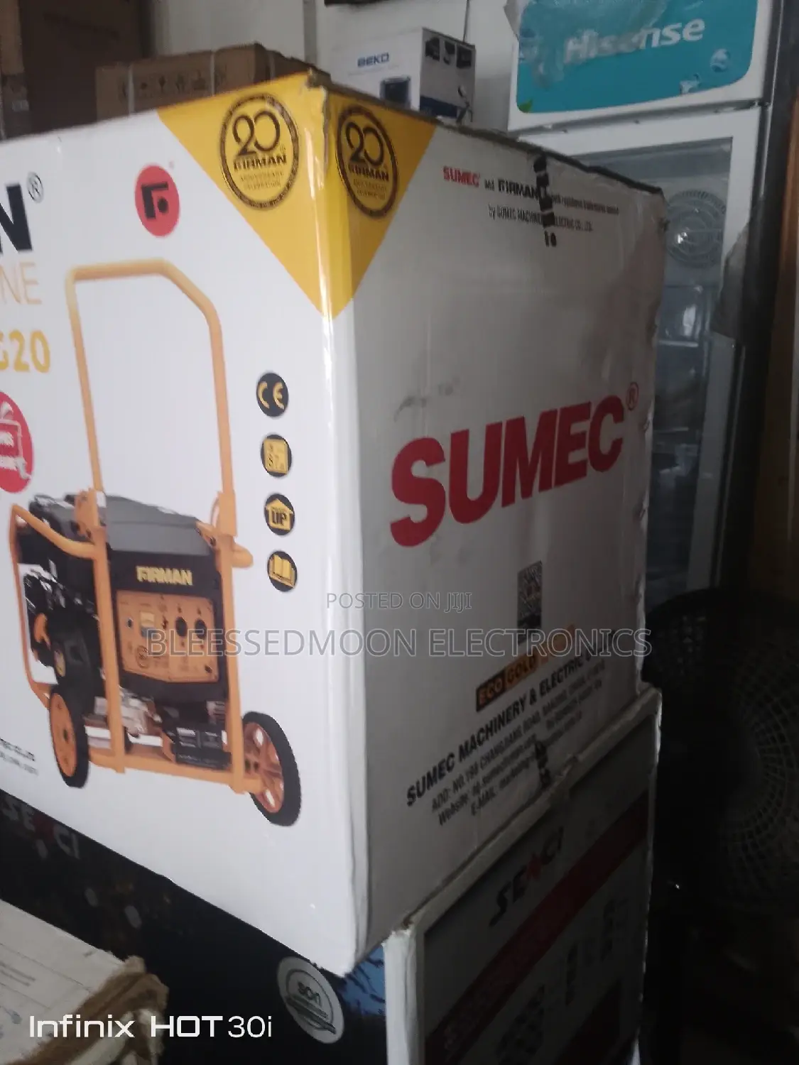 Sumec Firman ECO GOLD Cooper Coil Generator 2 Years Warranty