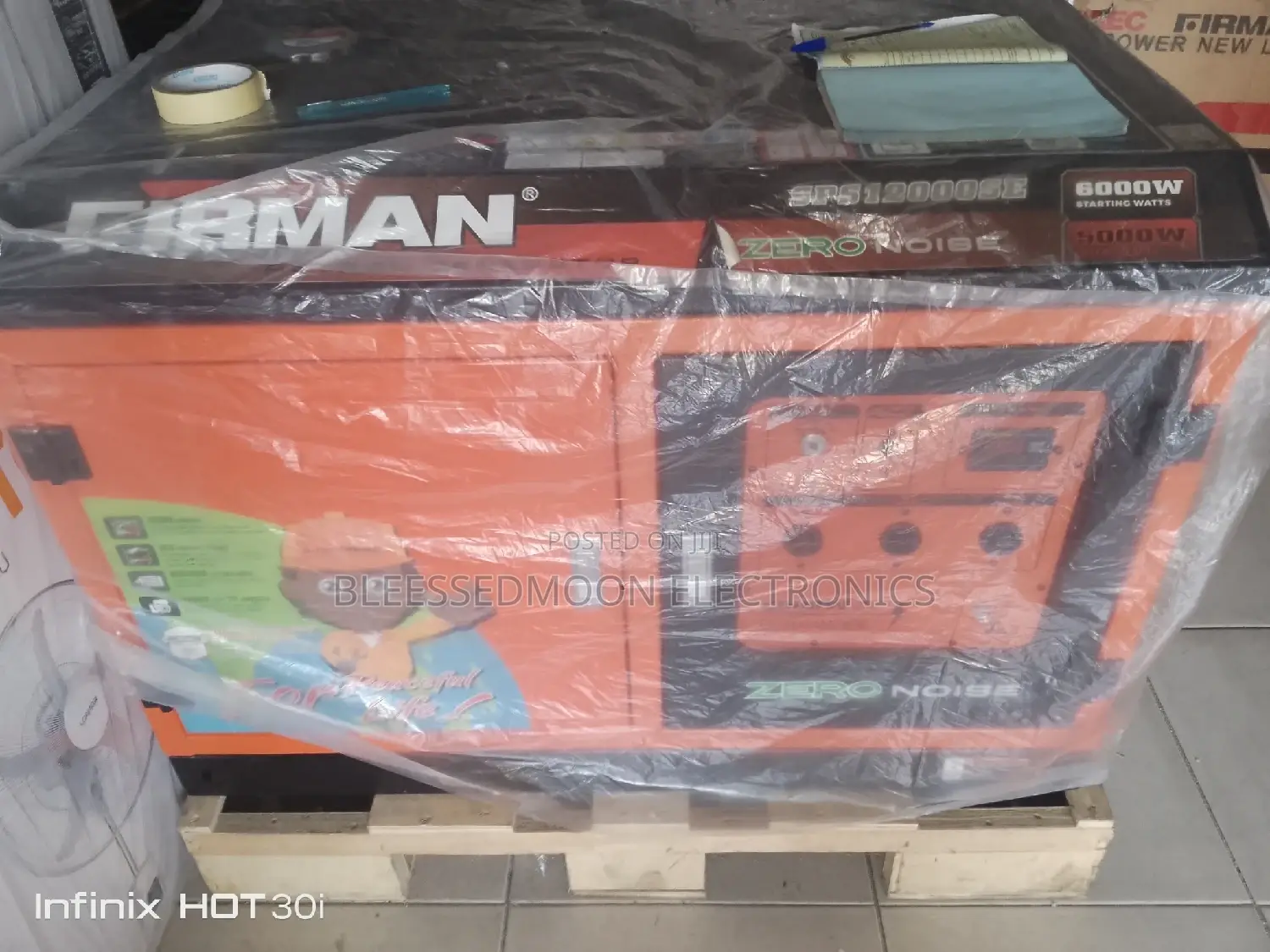 Firman Soundproof Generator Cooper Coil 2 Yrs Warranty