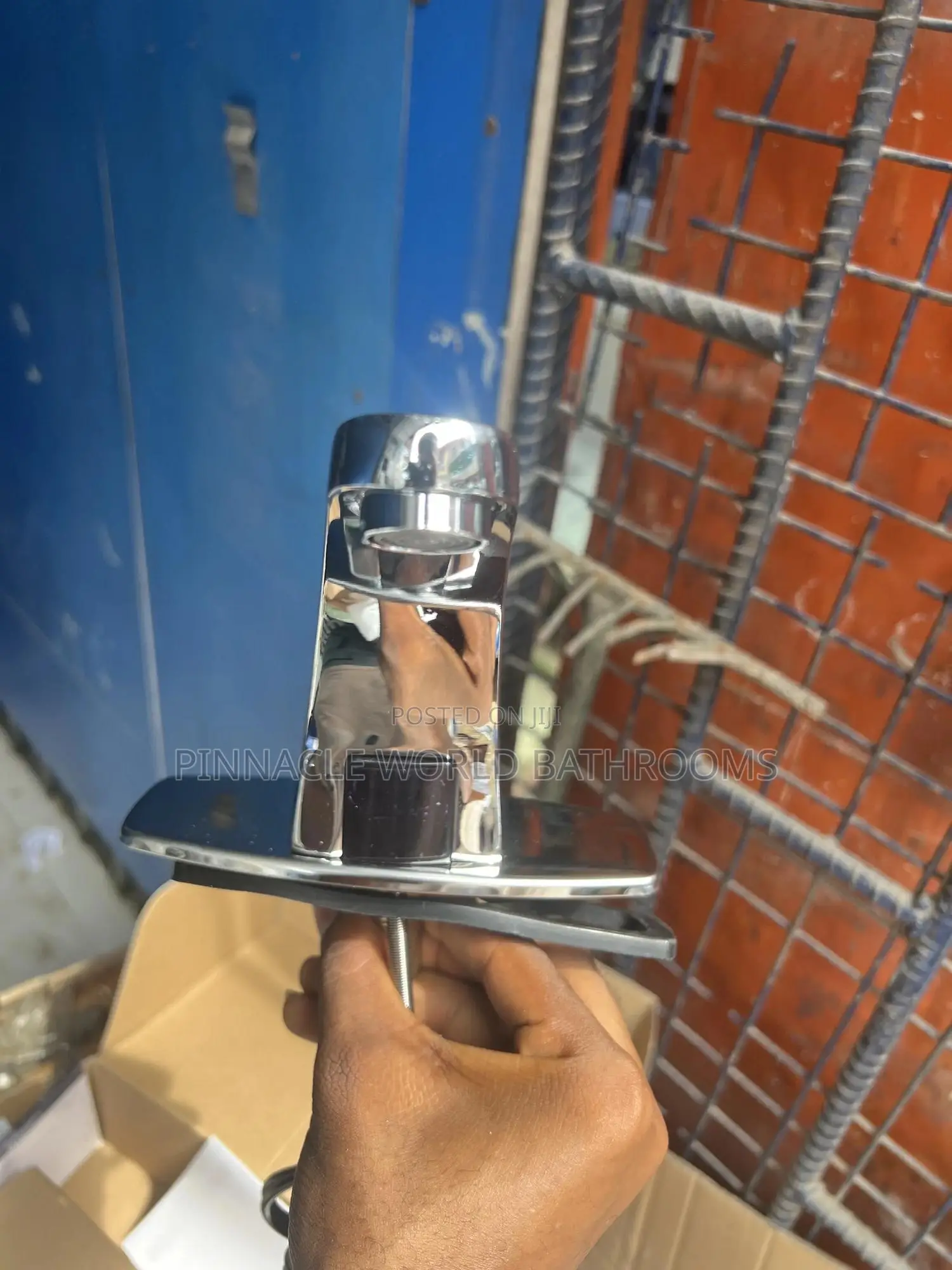Electric and Battey Single Sensor Basin Tap