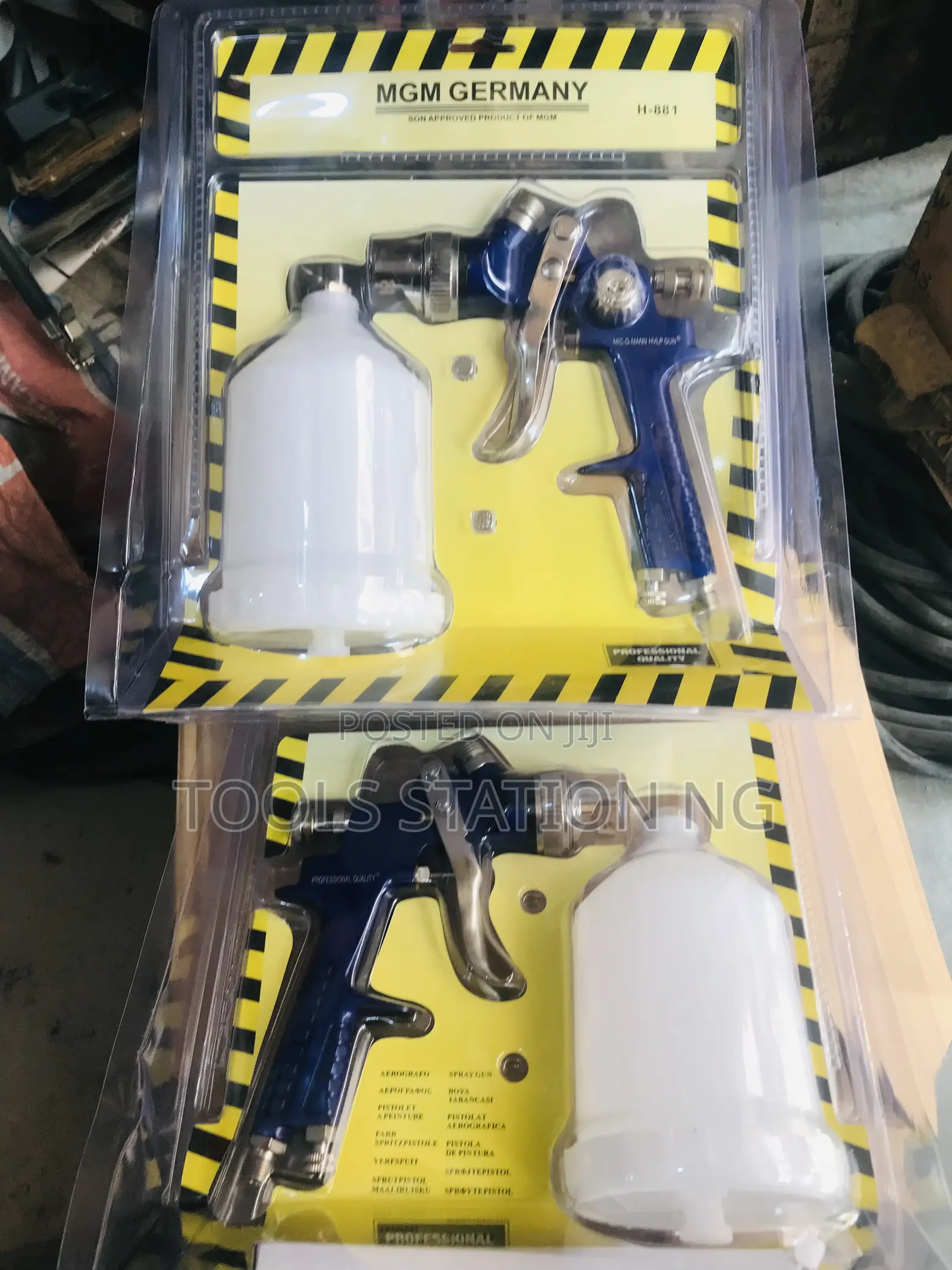 MGM Plastic Spray Hun H-881, HVLP