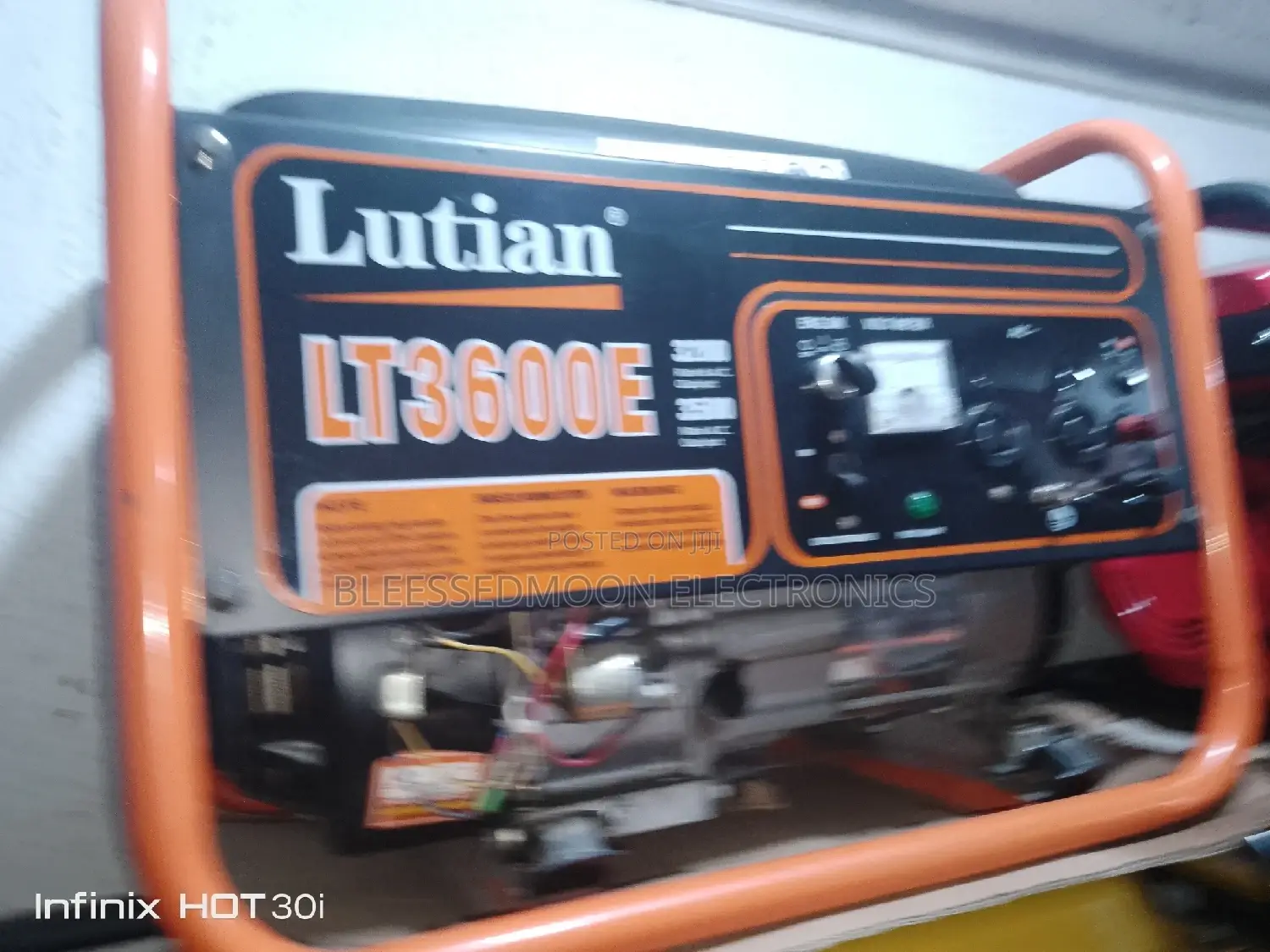 Lutian Copper Coil Generator 3.5kva 2 Years Warranty