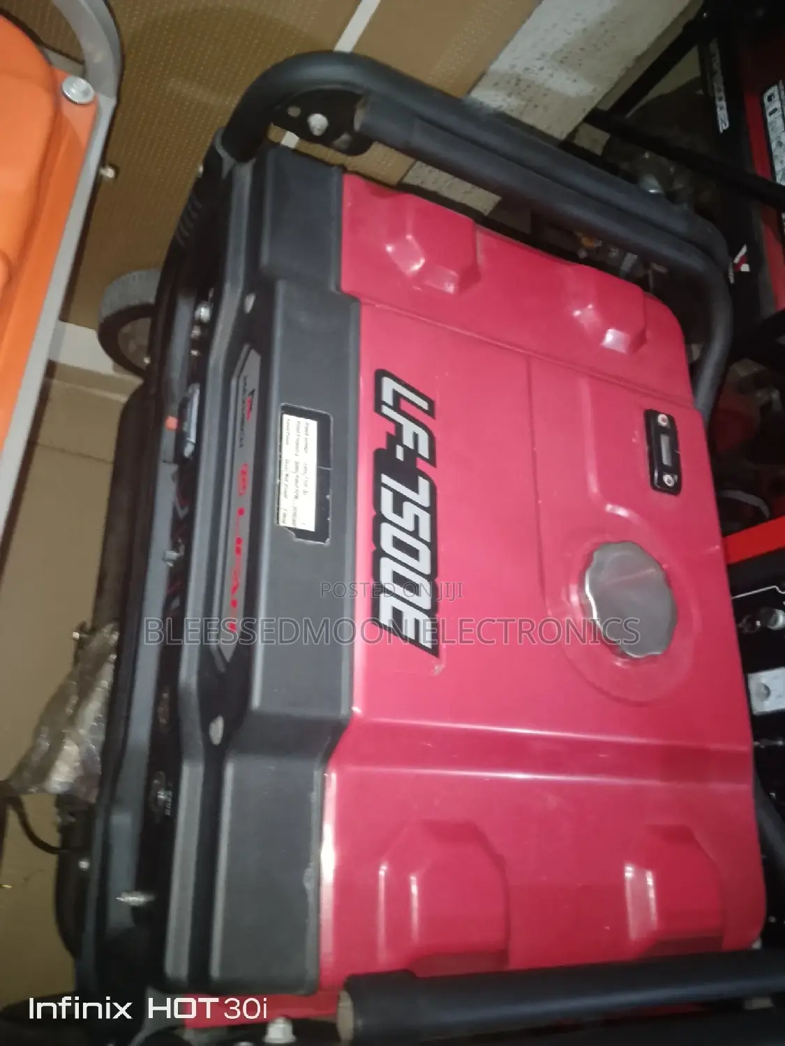 Maxmech Lifan Cooper Coil Generator LF-7500E Model 2 Years W