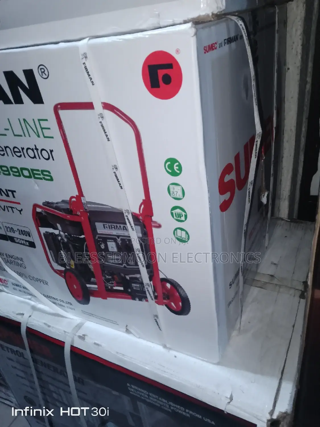 Firman Cooper Coil Generator Model Eco4990e2 2 Yrs Warranty
