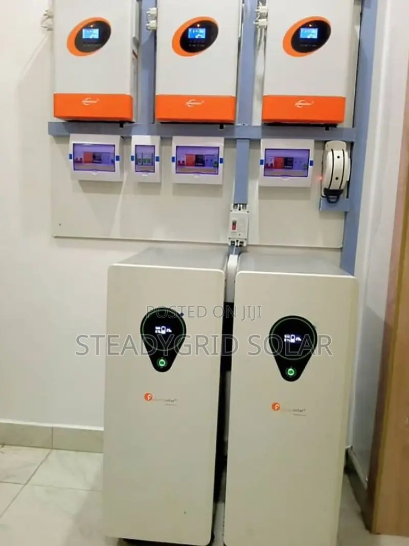 Super Energetic 15kva/30kwh Solar Powered Inverter System 
