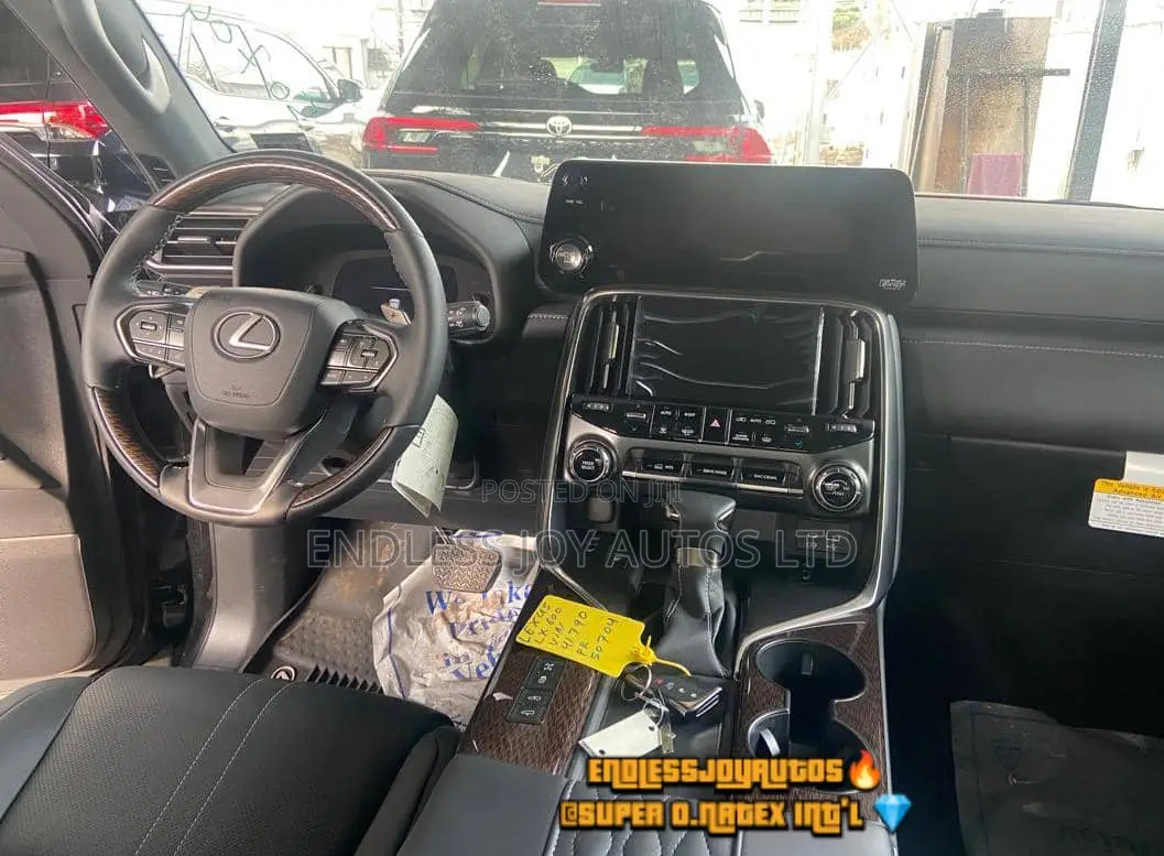 New Lexus LX 2024 Black