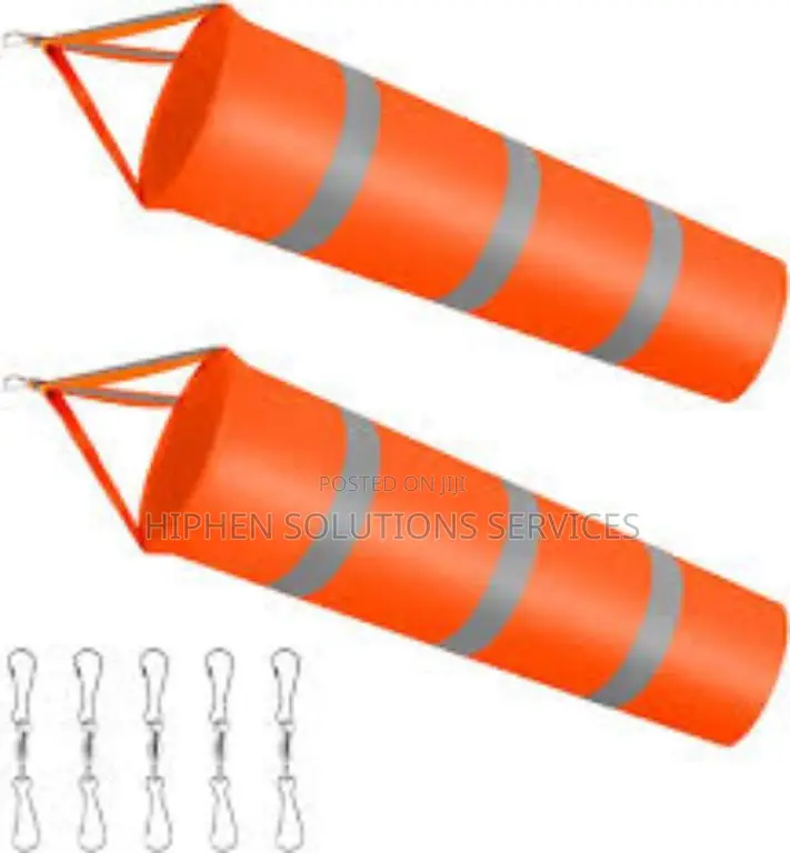 Wind Socks With Reflective Belt For Outdoor Airport Farm