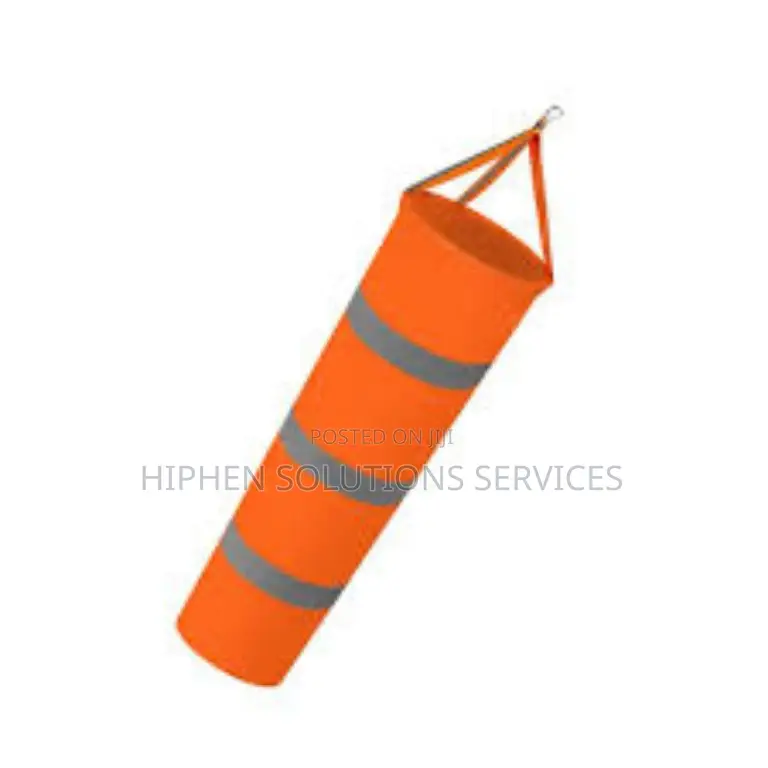 Portable Wind Direction Measuring Wind Socks With Reflecti