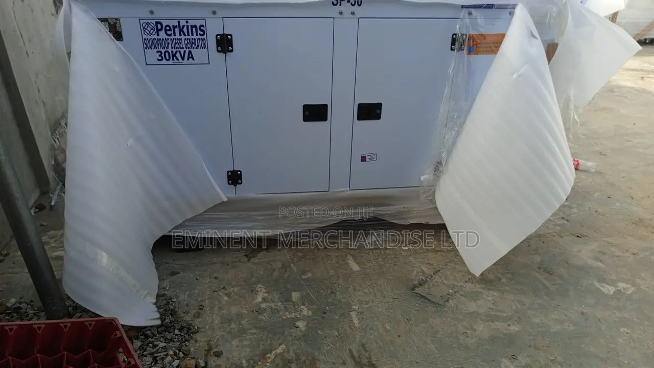 UK 30kva Perkins Soundproof Diesel Generator