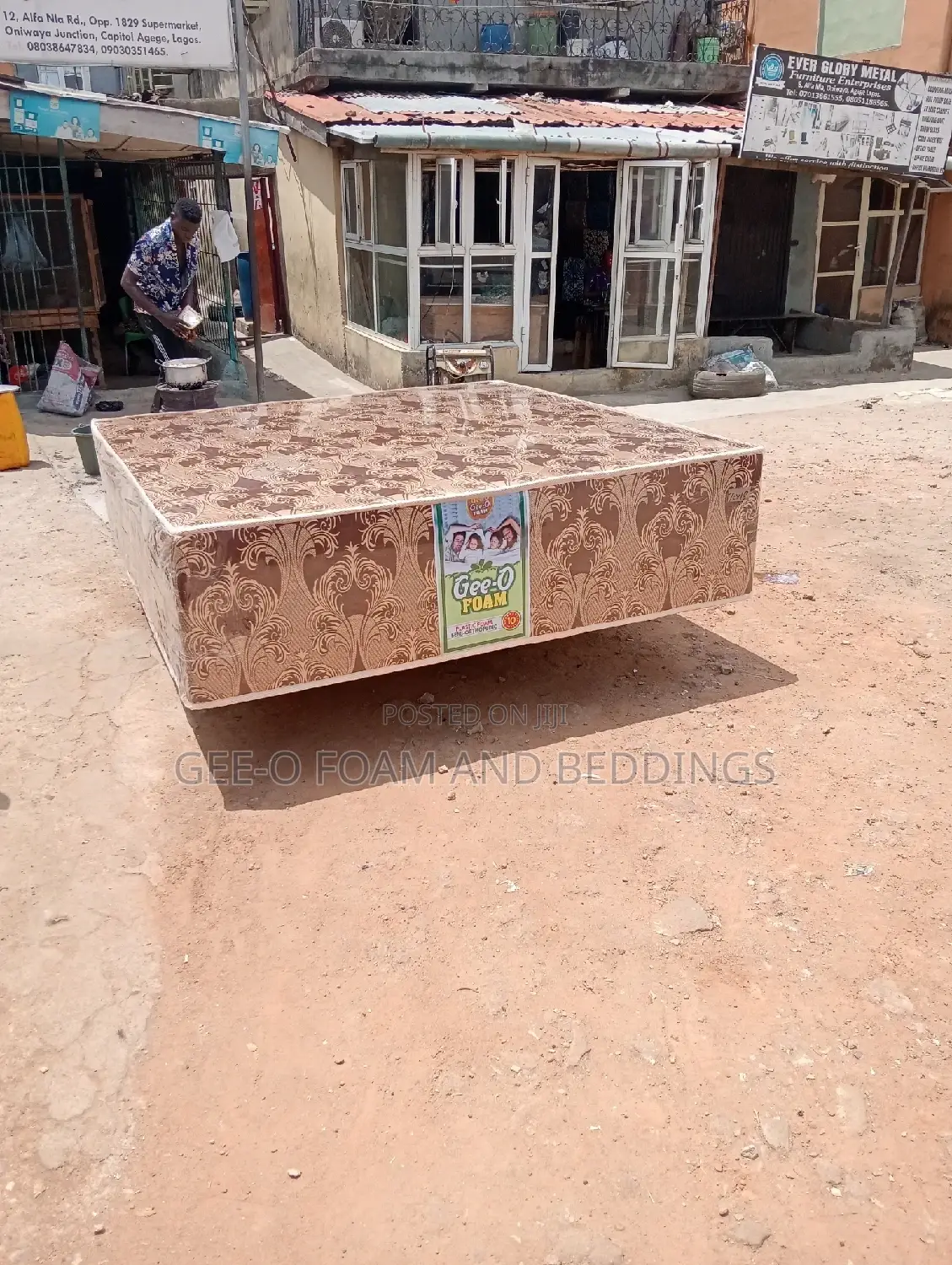6x6 18inches Mattress (Orthopaedic Standard)
