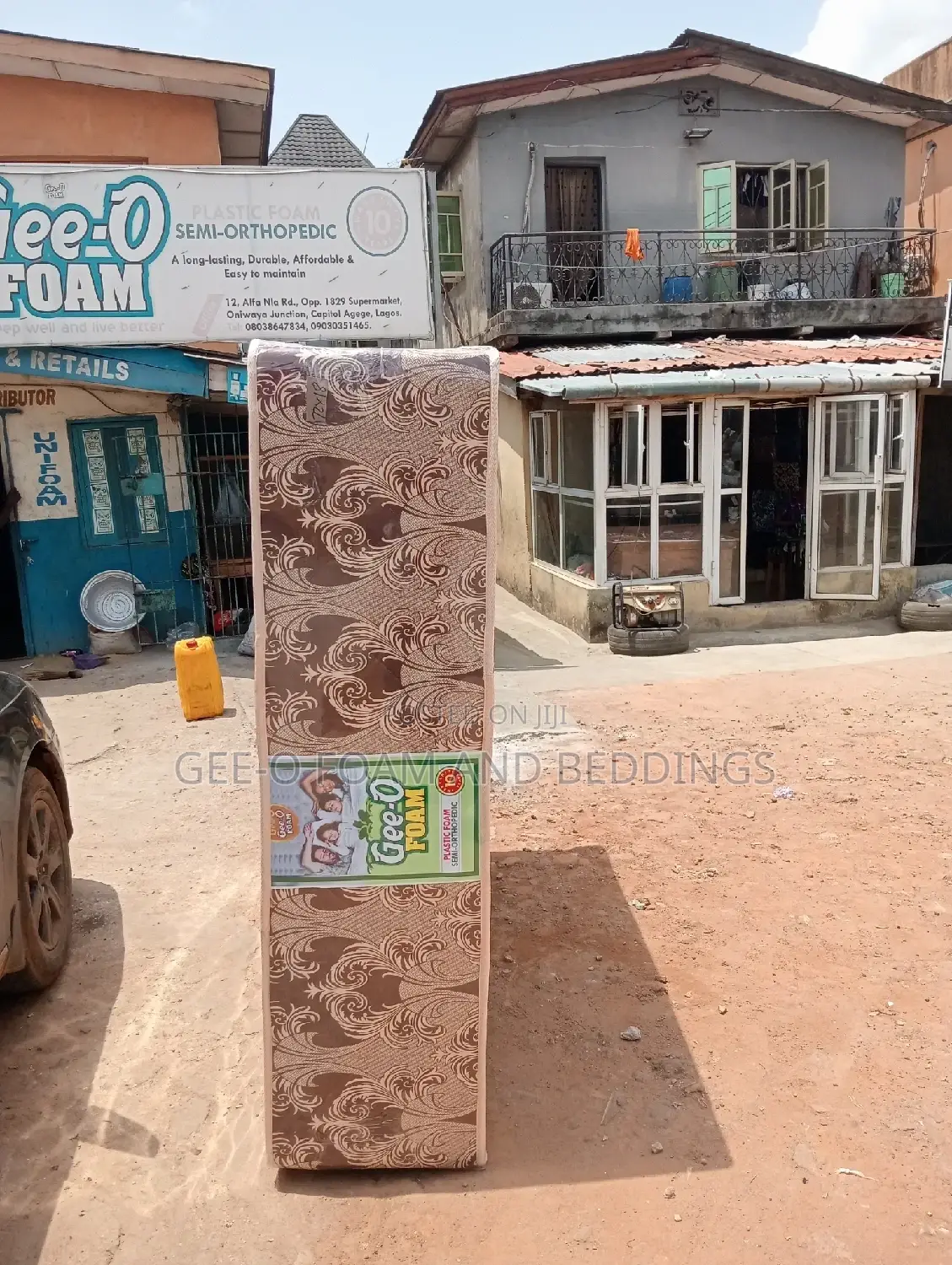 6x6 18inches Mattress (Orthopaedic Standard)