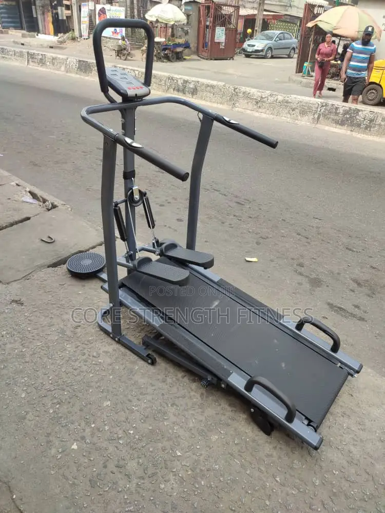 Power Flex Non-Electrical Manual 4-in-1 Multi Treadmill