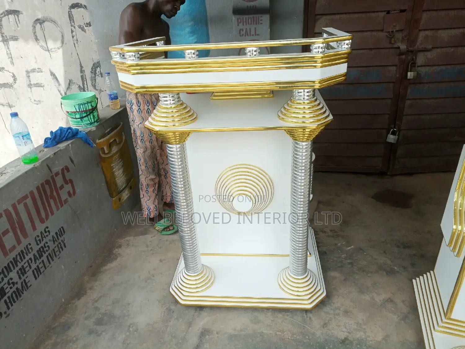 Elegant Church Pulpit