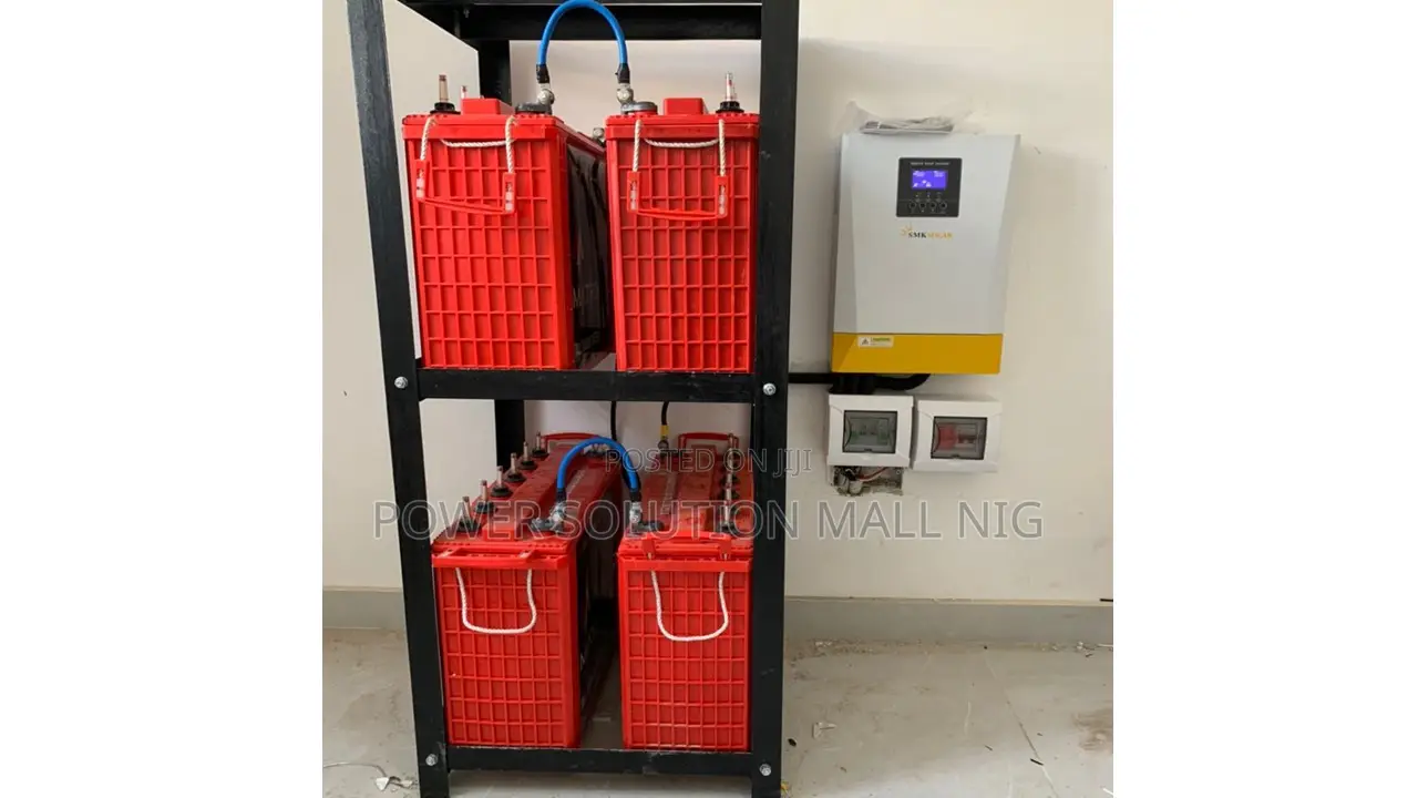 3.5kva Hybrid Inverter With 4 Batteries Solar Installation