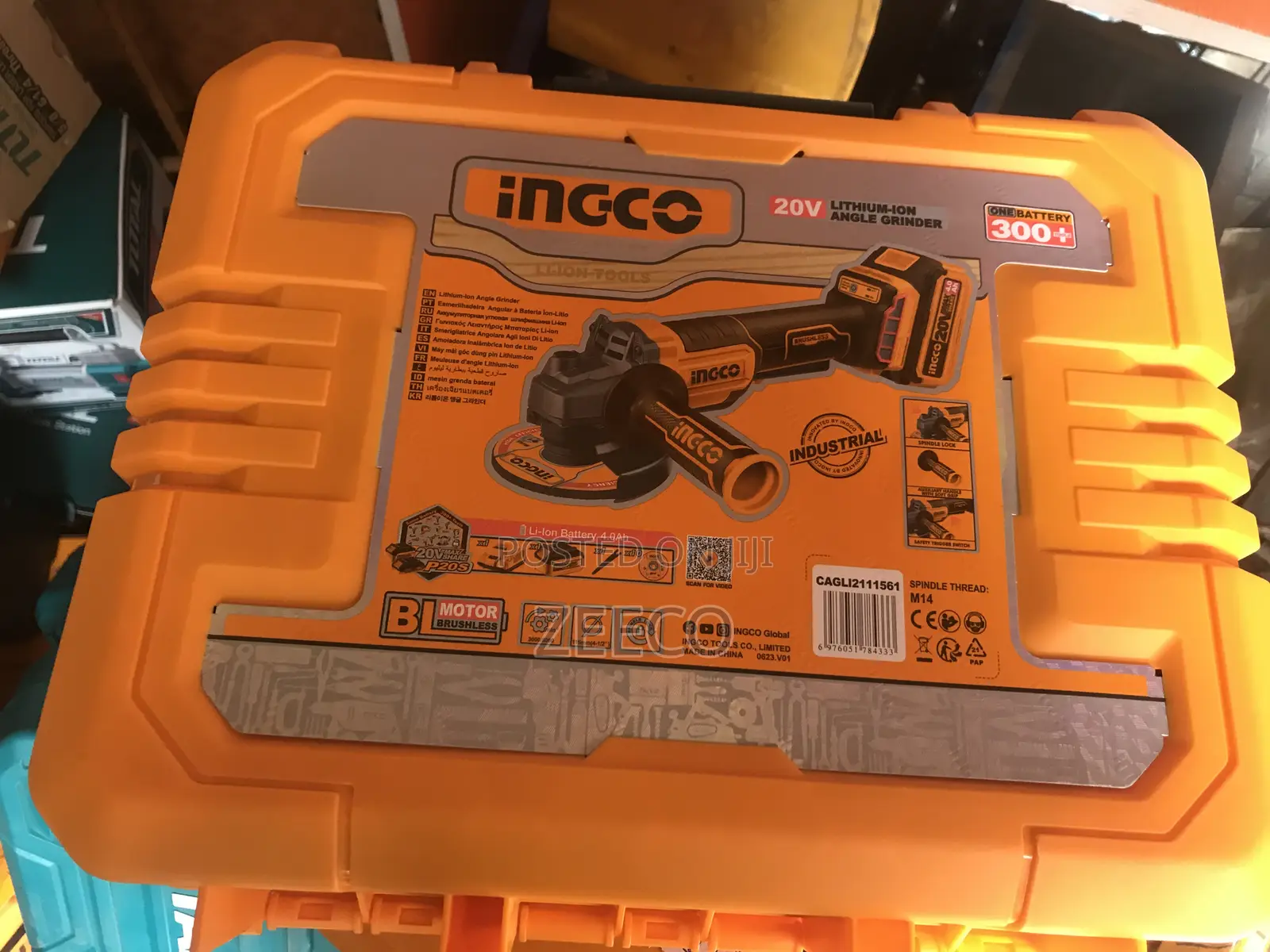 20v Total Angle Grinder