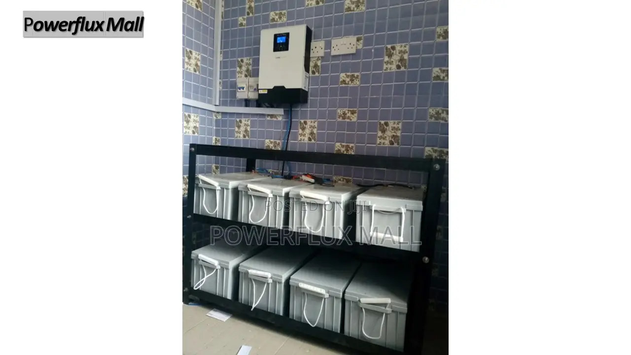 SMK 5kva/48v Solar Solution With 8 Batteries 8panels