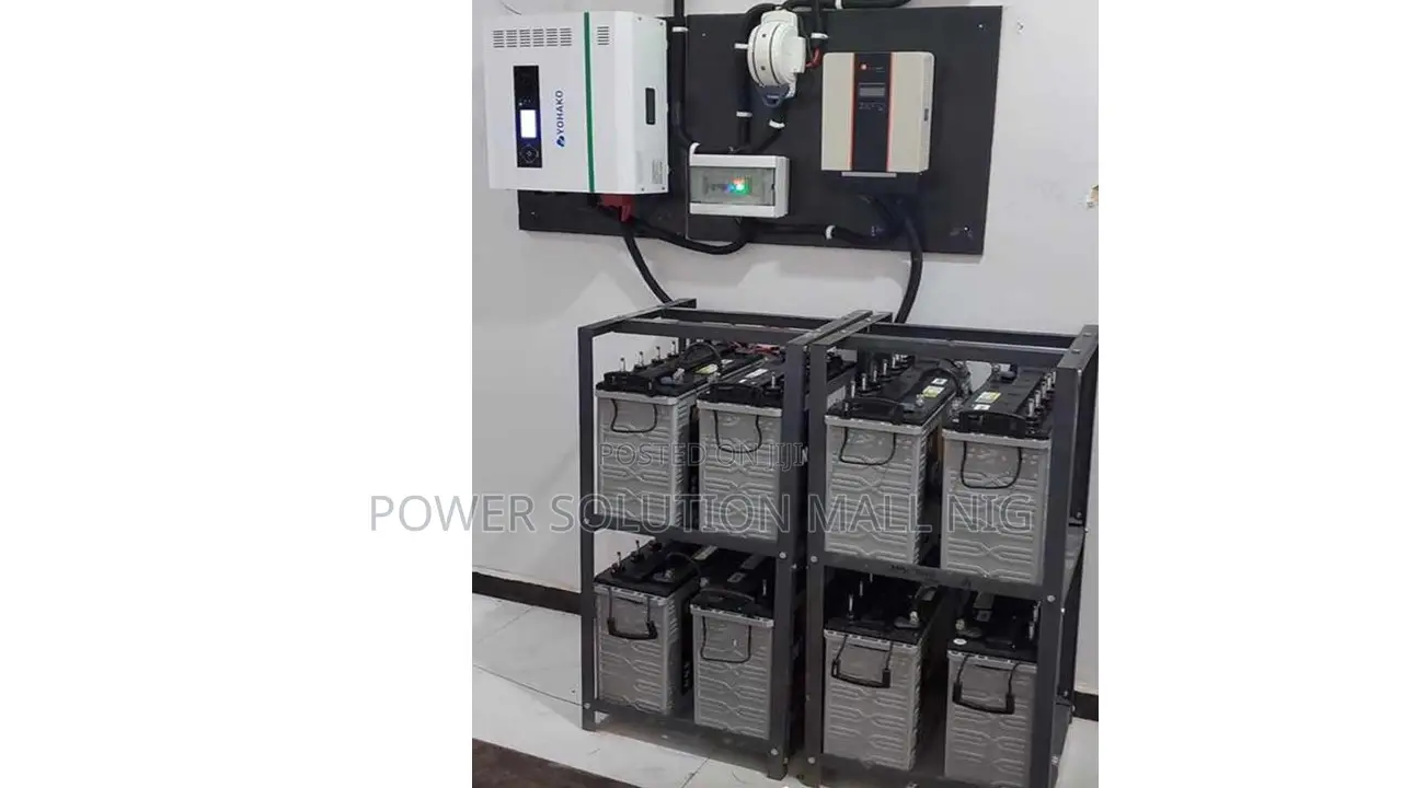 10kva Inverter 8 Batteries Solar Combo