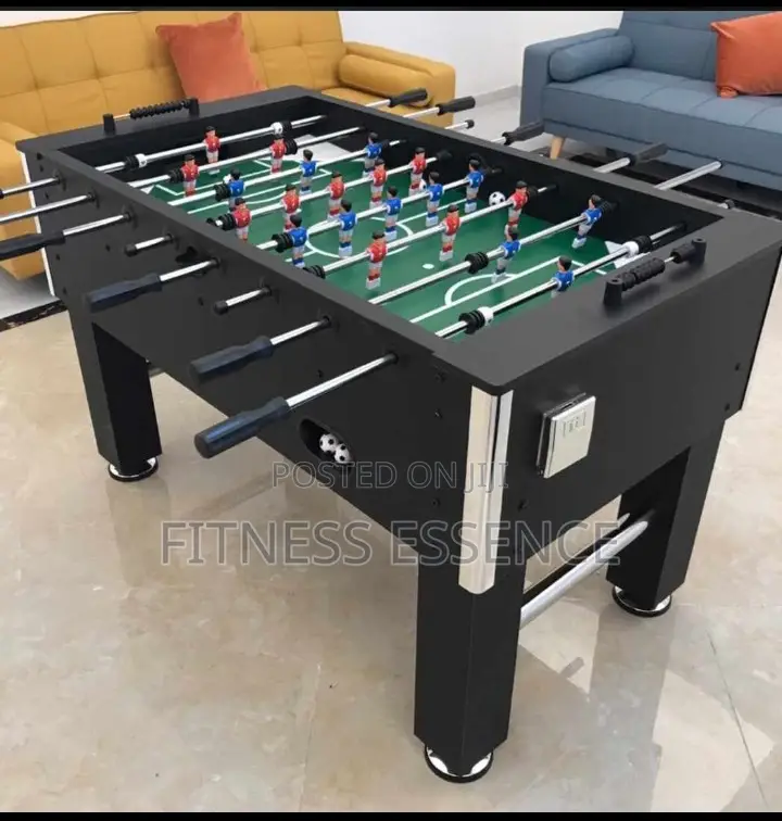 Black Soccer Table