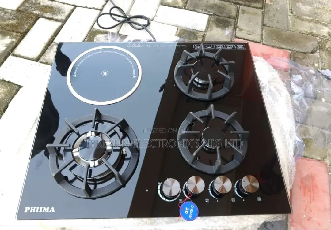 Original PHIIMA Automatic Inbuilt Gas Cooker 60cm 3+1 Etc.