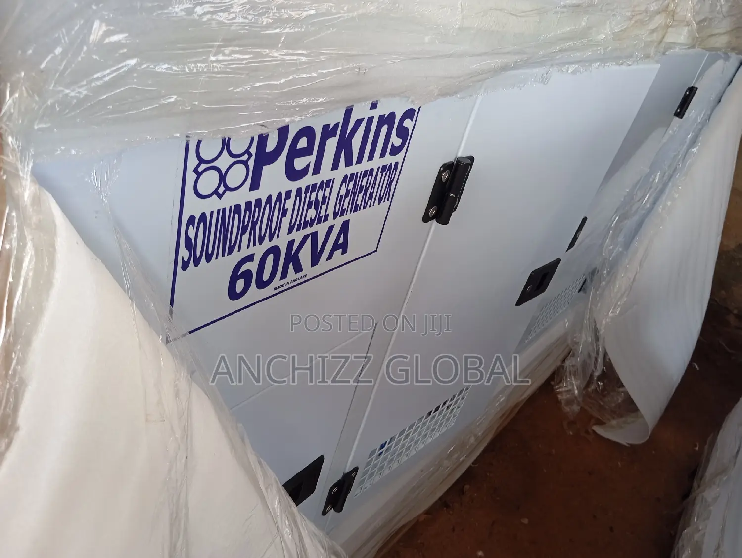 Complete Perkins 60kva Soundproof With Stamford Alternator