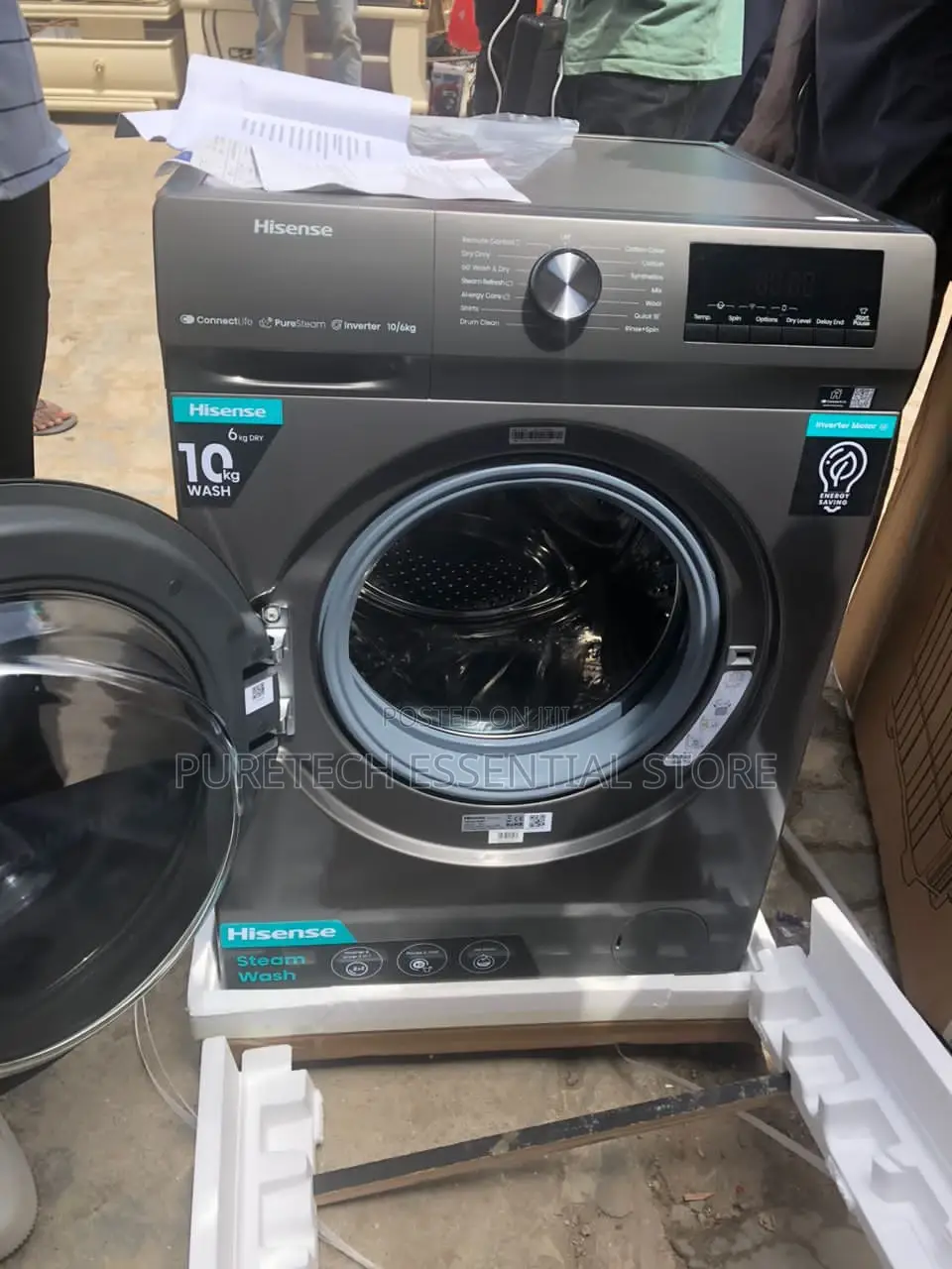 Hisense 10kg Wash and Spin Washing Machine